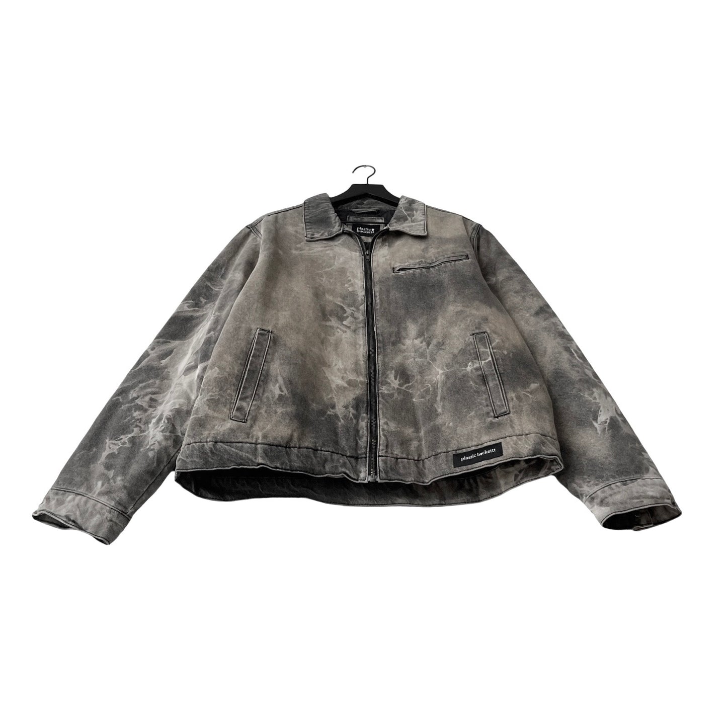 Denim Quilted Workwear Jacket in Dolomite / LARGE