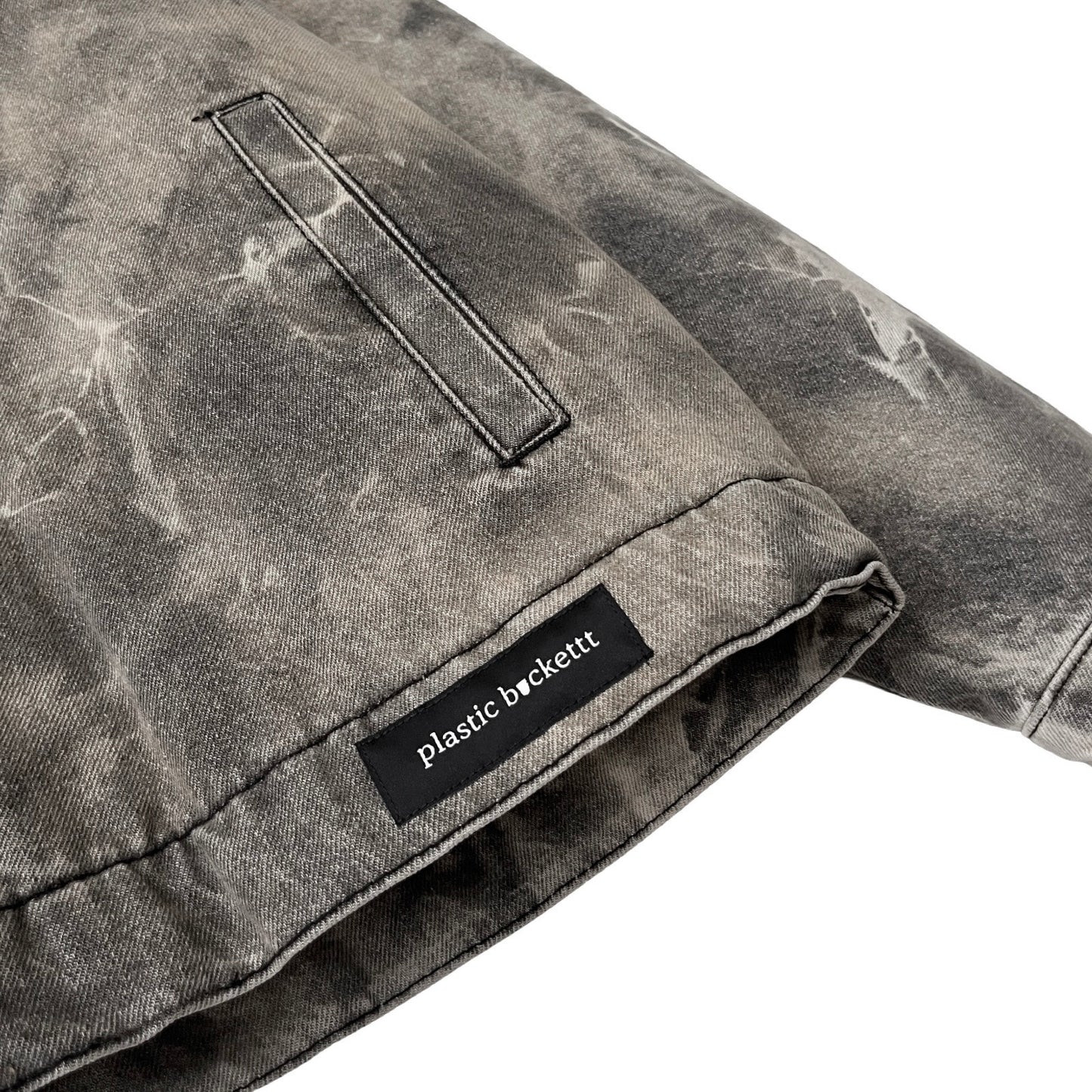 Denim Quilted Workwear Jacket in Dolomite / LARGE