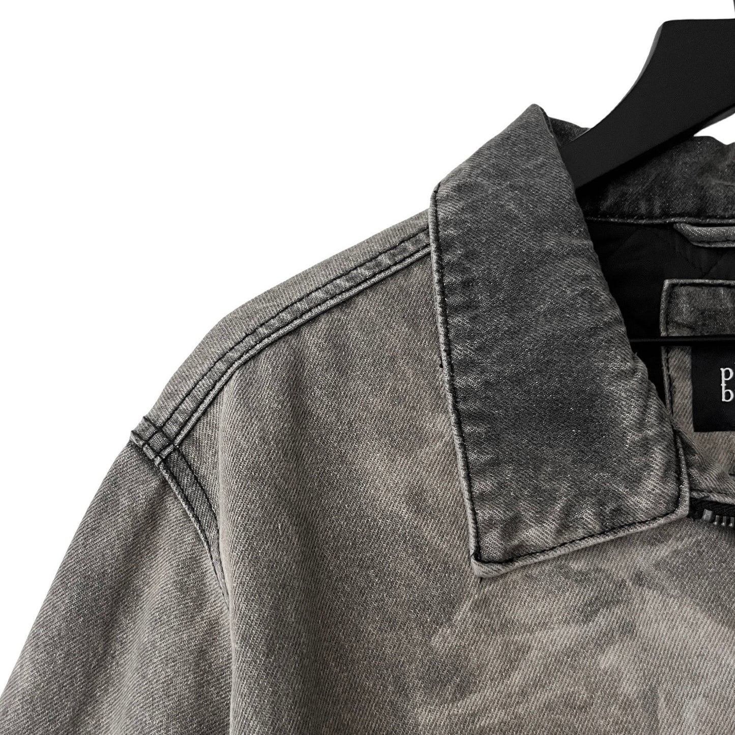 Denim Quilted Workwear Jacket in Dolomite / LARGE