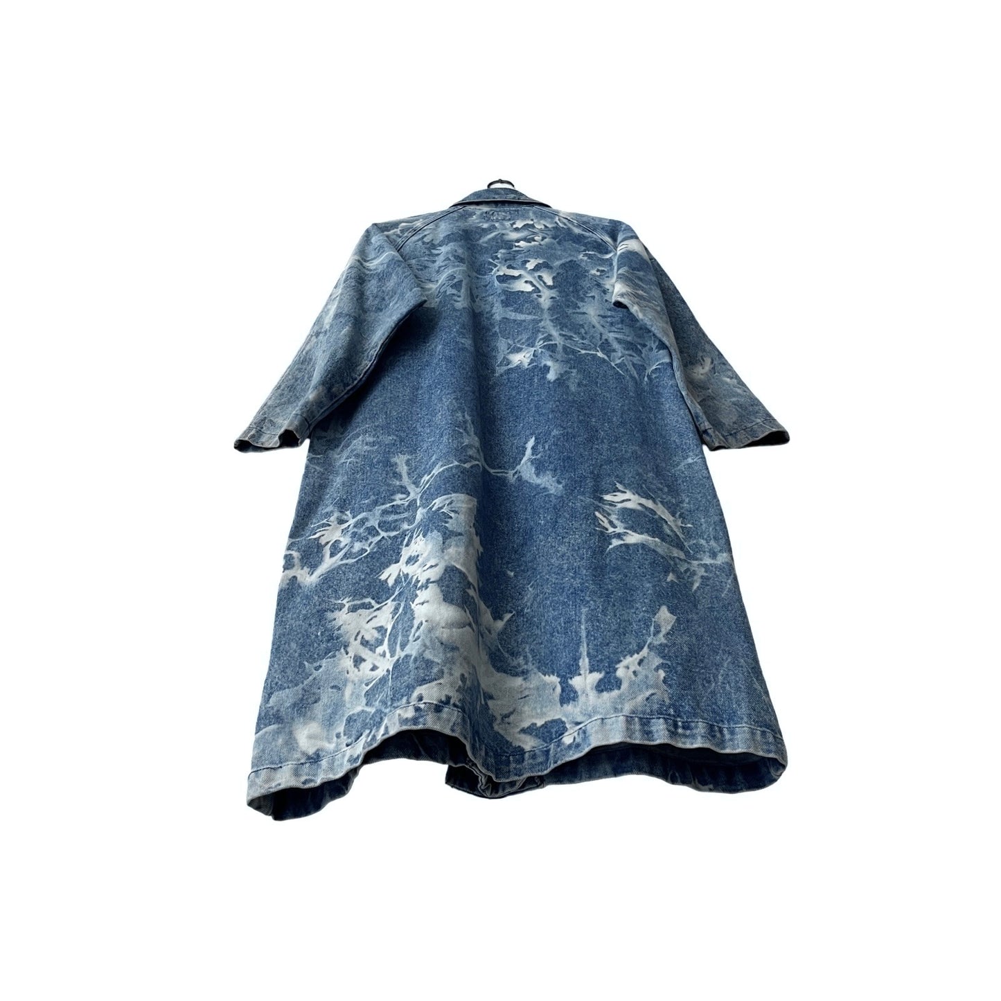 Vintage Denim Trench Coat in Haze / MEDIUM