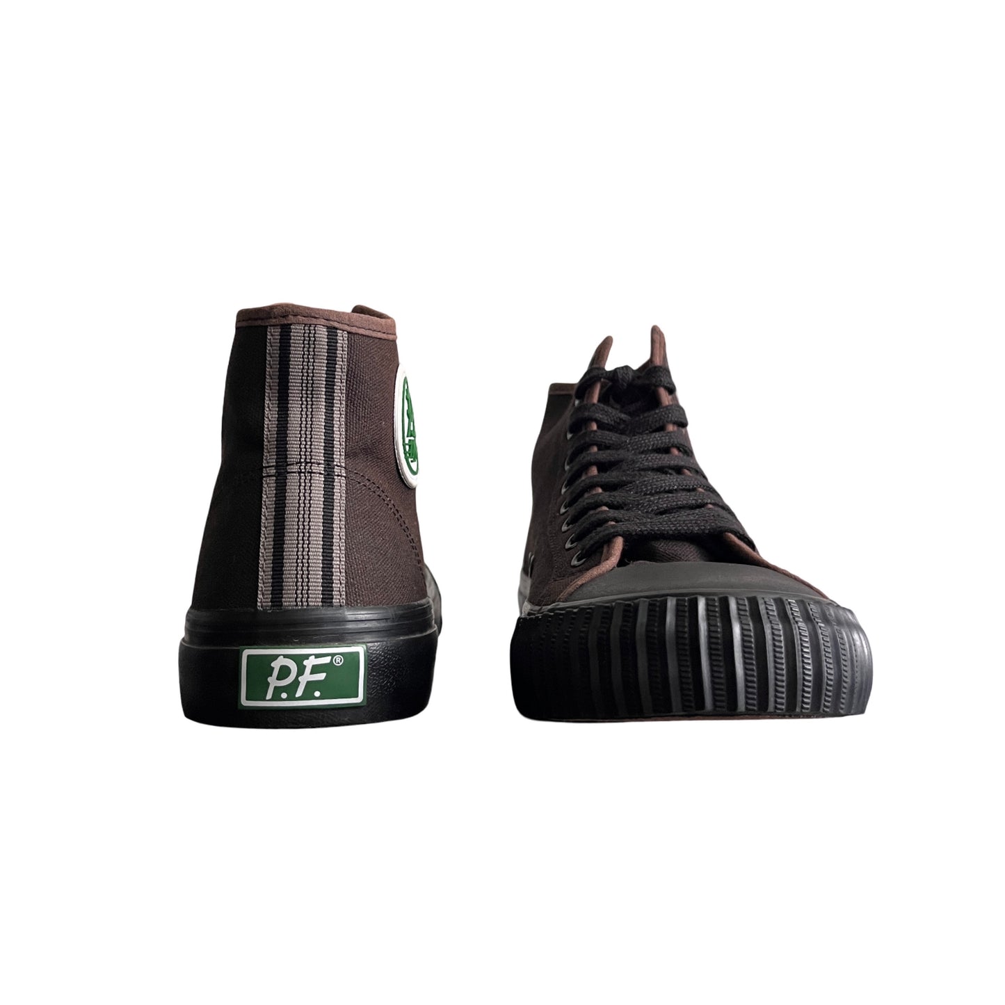PF Flyers High Top Sneakers in Blackwood / 10.0 M, 11.5 W