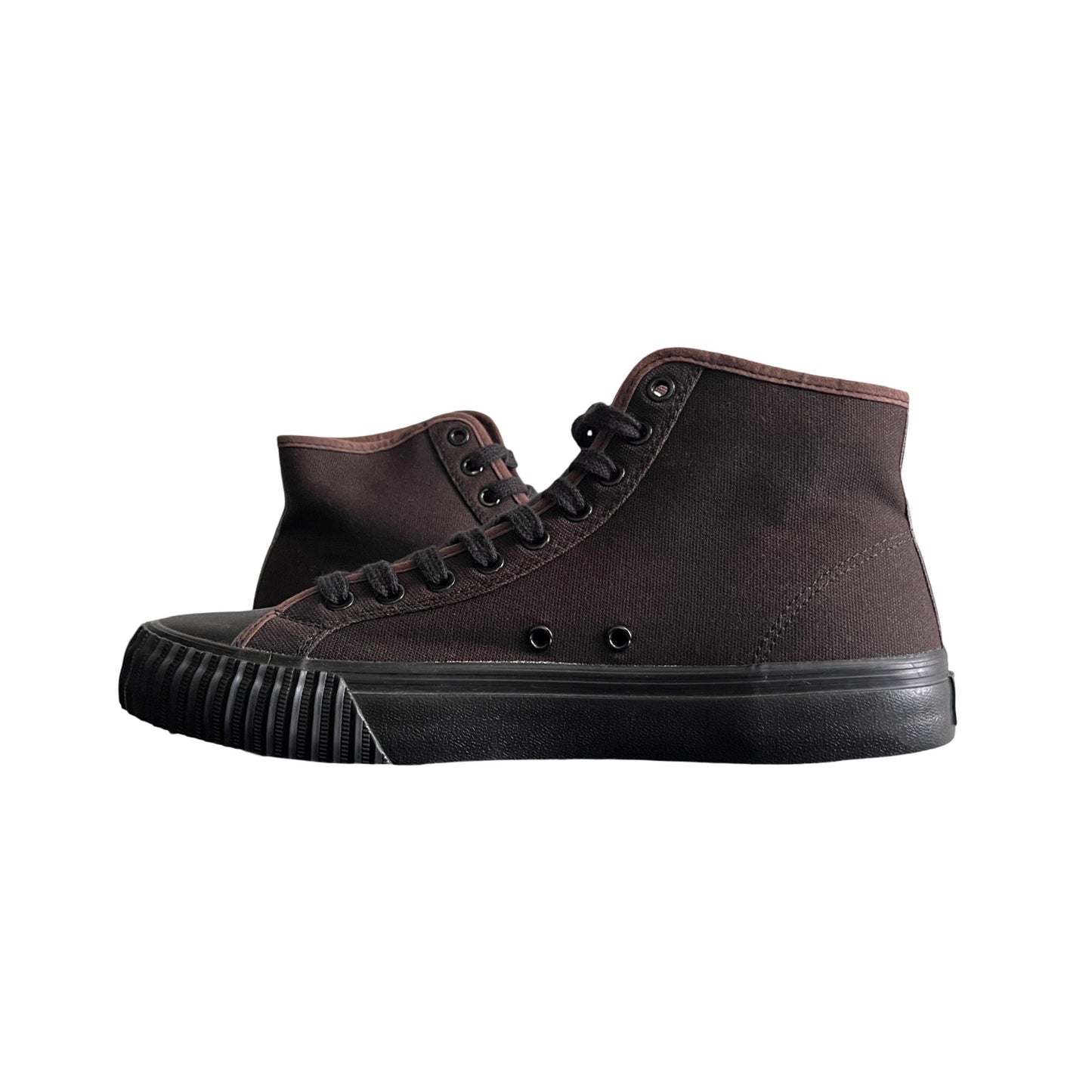 PF Flyers High Top Sneakers in Blackwood / 10.0 M, 11.5 W