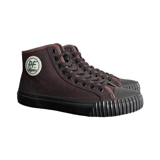 PF Flyers High Top Sneakers in Blackwood / 10.0 M, 11.5 W