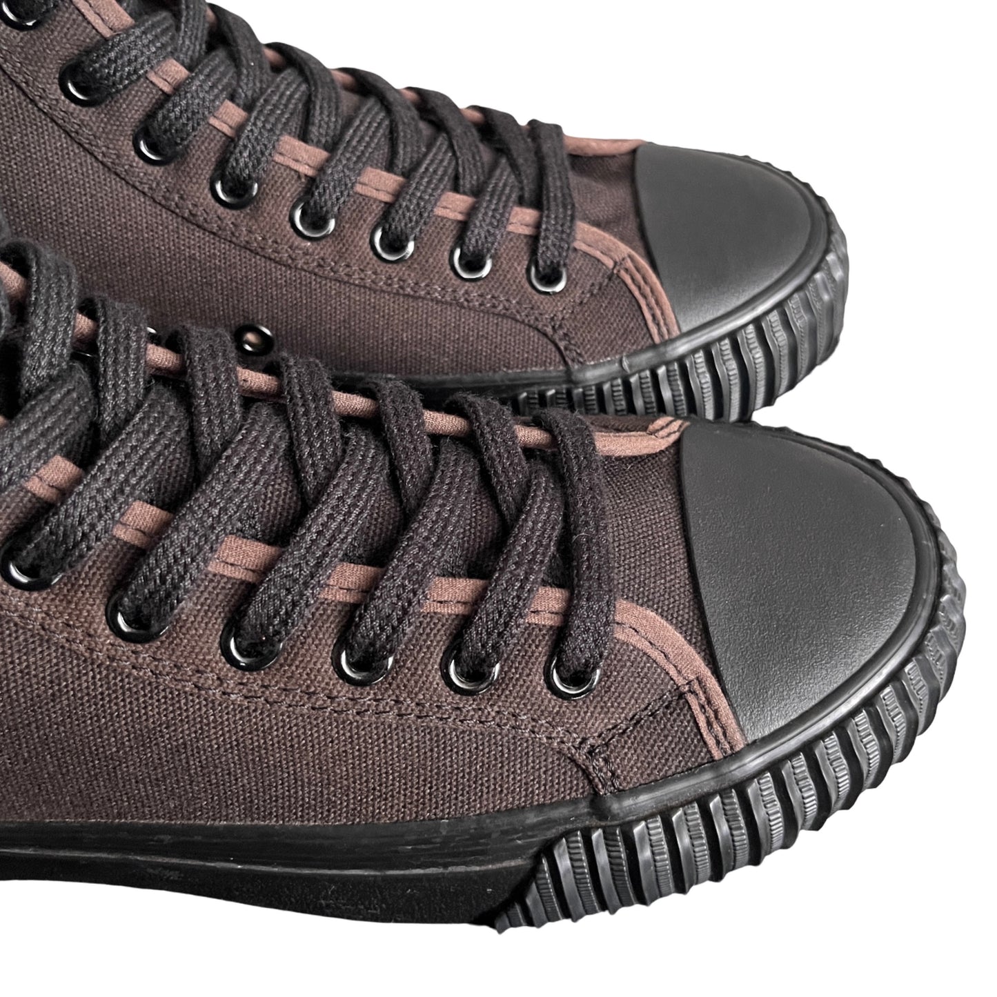 PF Flyers High Top Sneakers in Blackwood / 10.0 M, 11.5 W