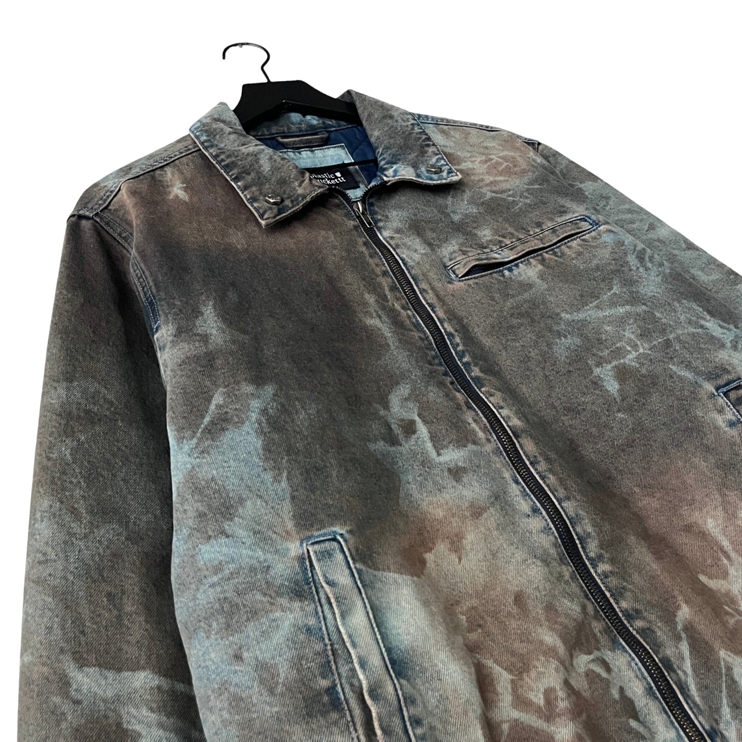 Denim Quilted Workwear Jacket in Alpenglow / LARGE