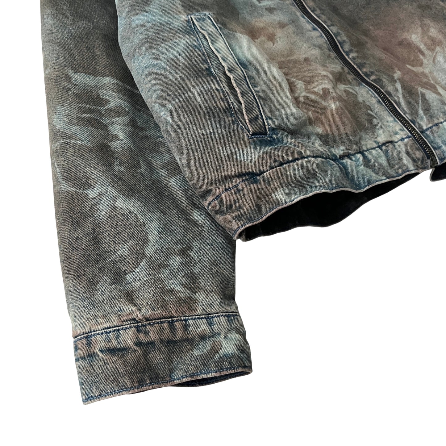 Denim Quilted Workwear Jacket in Alpenglow / LARGE