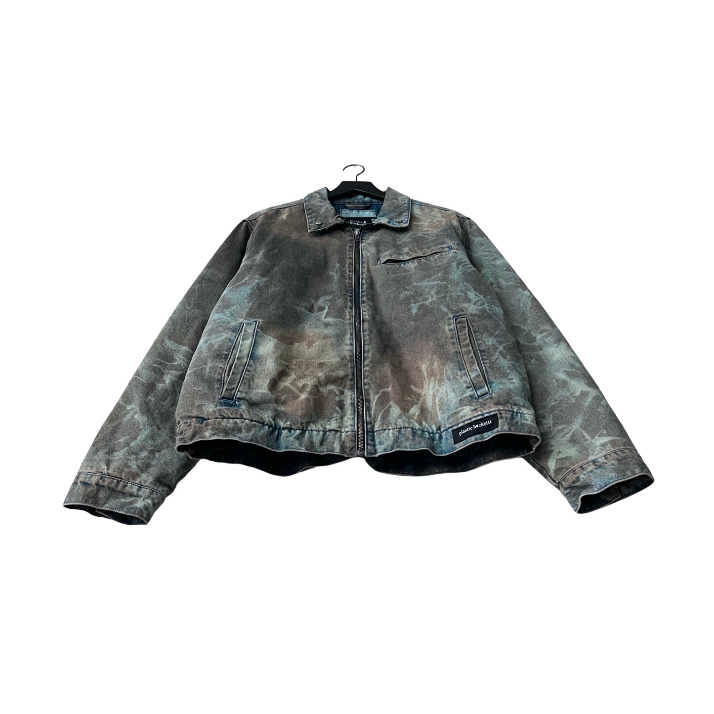 Denim Quilted Workwear Jacket in Alpenglow / LARGE