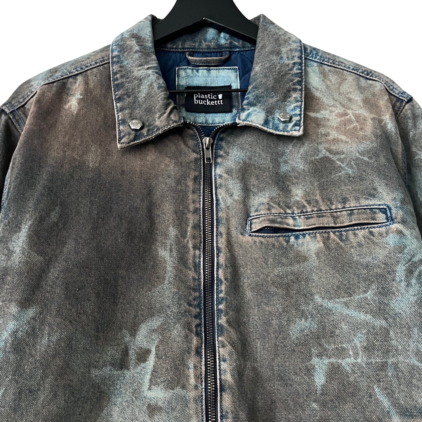 Denim Quilted Workwear Jacket in Alpenglow / LARGE