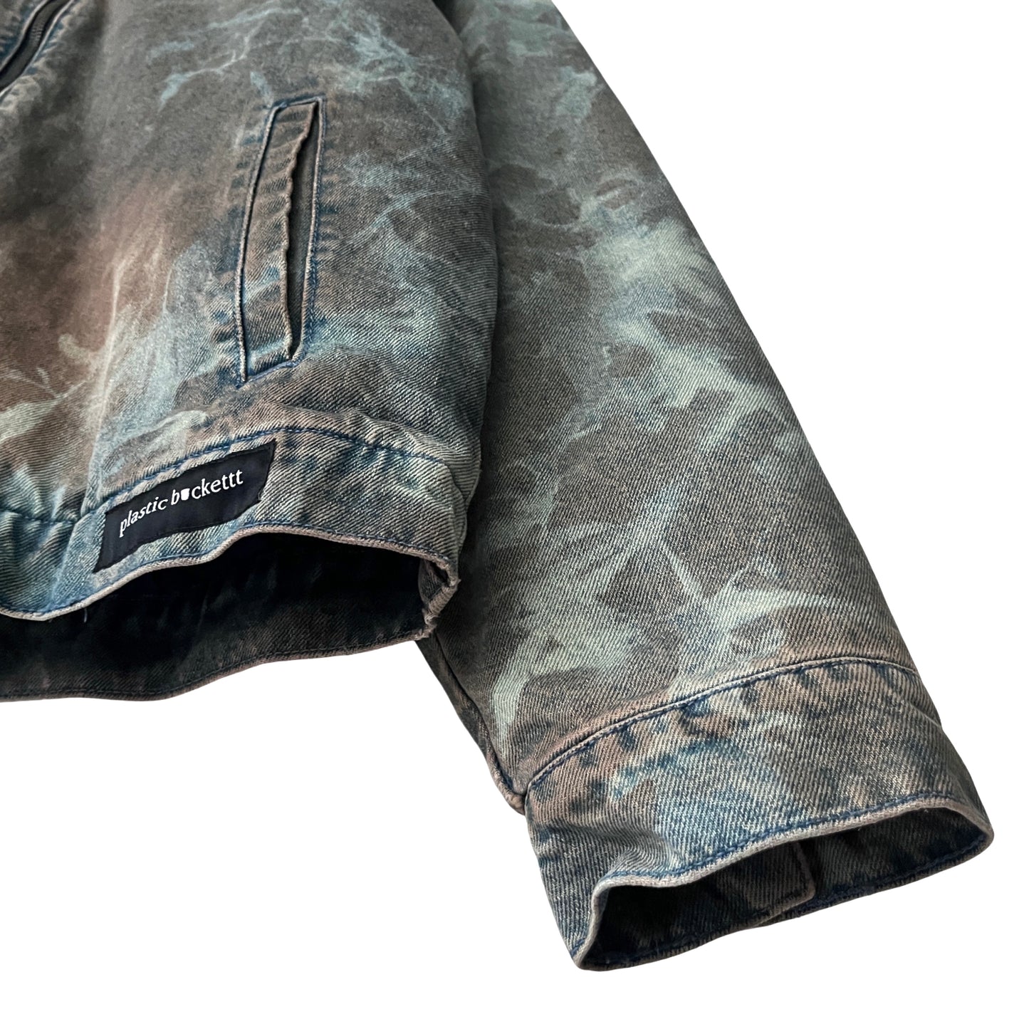 Denim Quilted Workwear Jacket in Alpenglow / LARGE