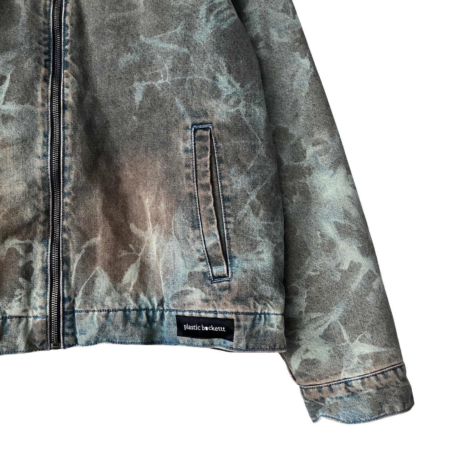 Denim Quilted Workwear Jacket in Alpenglow / LARGE