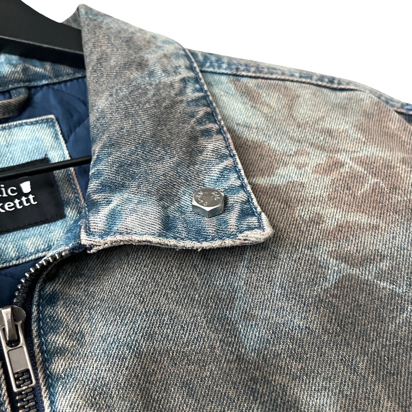 Denim Quilted Workwear Jacket in Alpenglow / LARGE