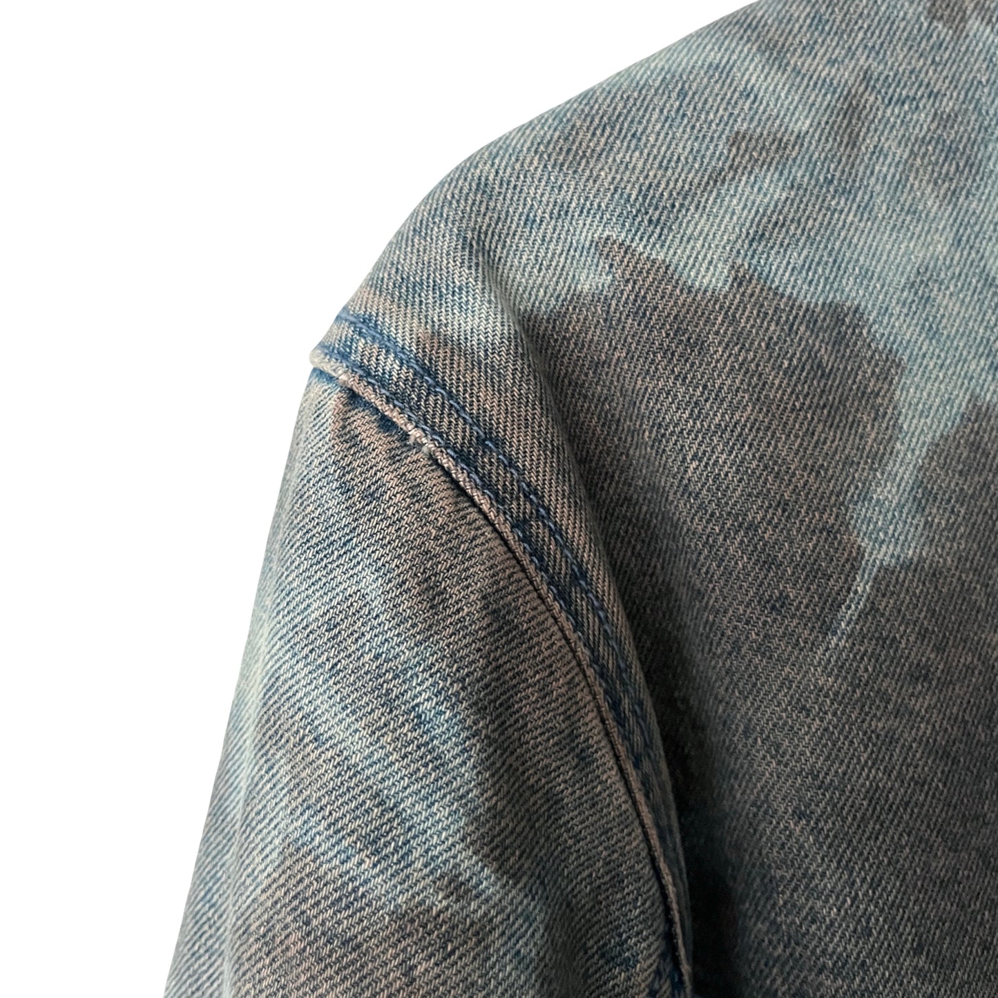 Denim Quilted Workwear Jacket in Alpenglow / LARGE