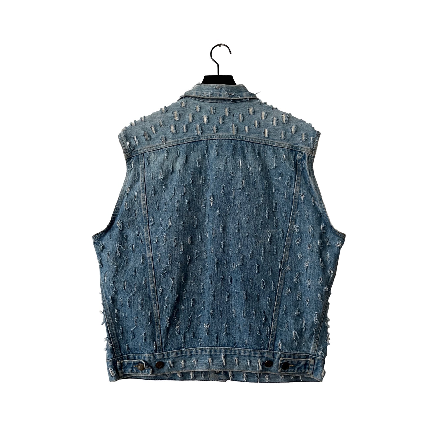 Vintage Guess Denim Vest (distressed) in Union / MEDIUM (or Large)