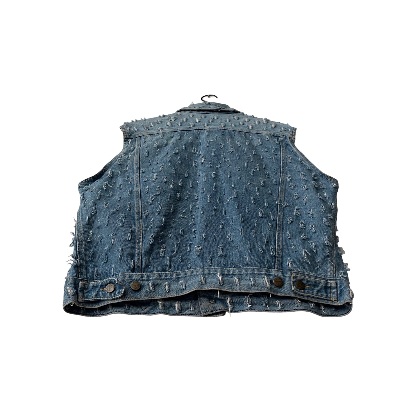 Vintage Guess Denim Vest (distressed) in Union / MEDIUM (or Large)