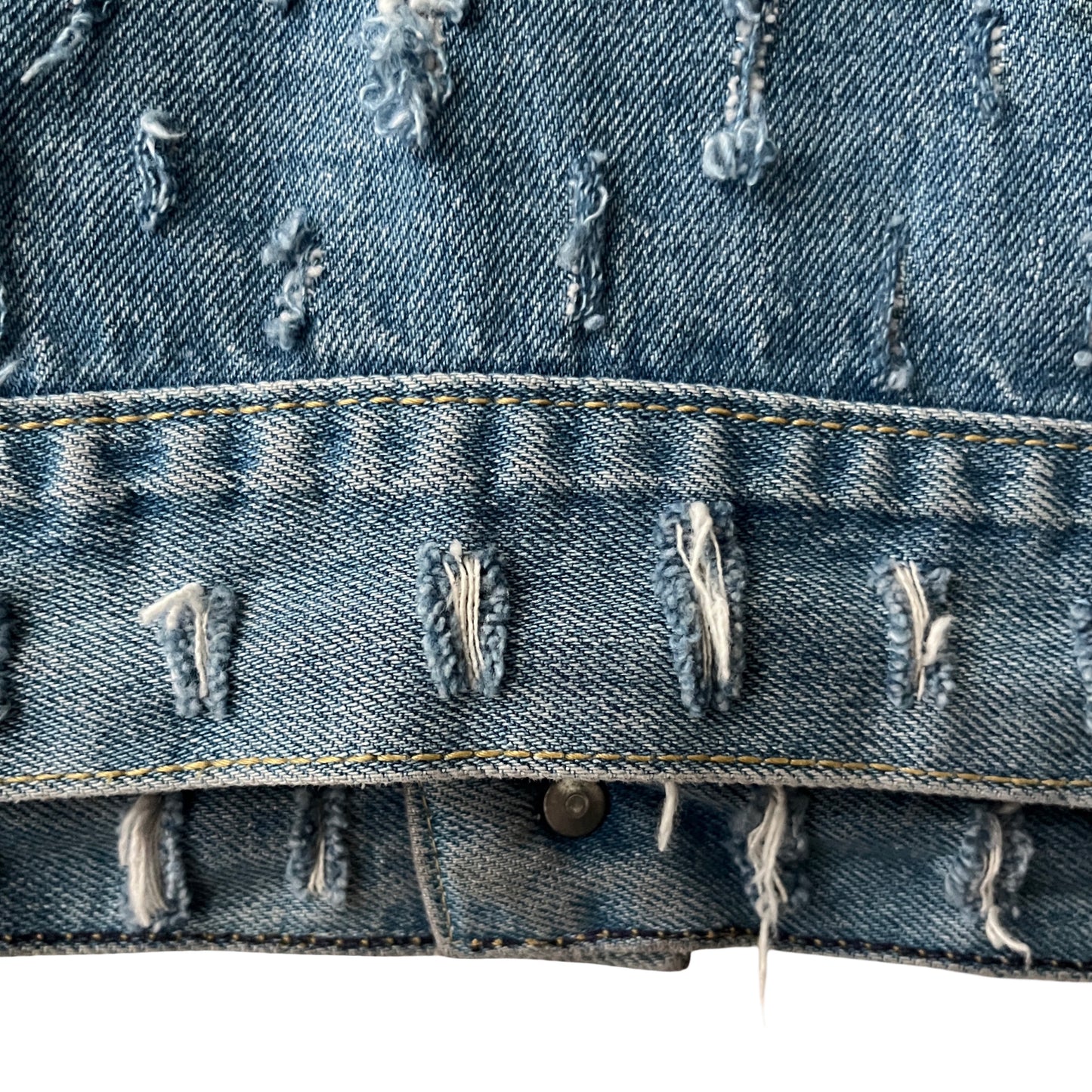 Vintage Guess Denim Vest (distressed) in Union / MEDIUM (or Large)