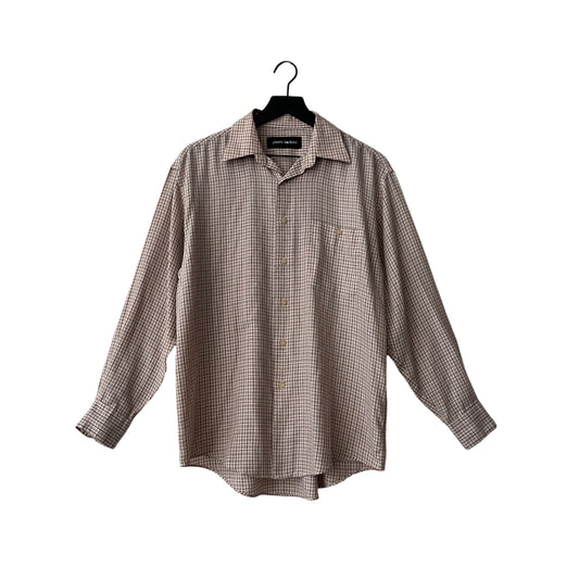 Plaid Dress Shirt in Tattersall / MEDIUM