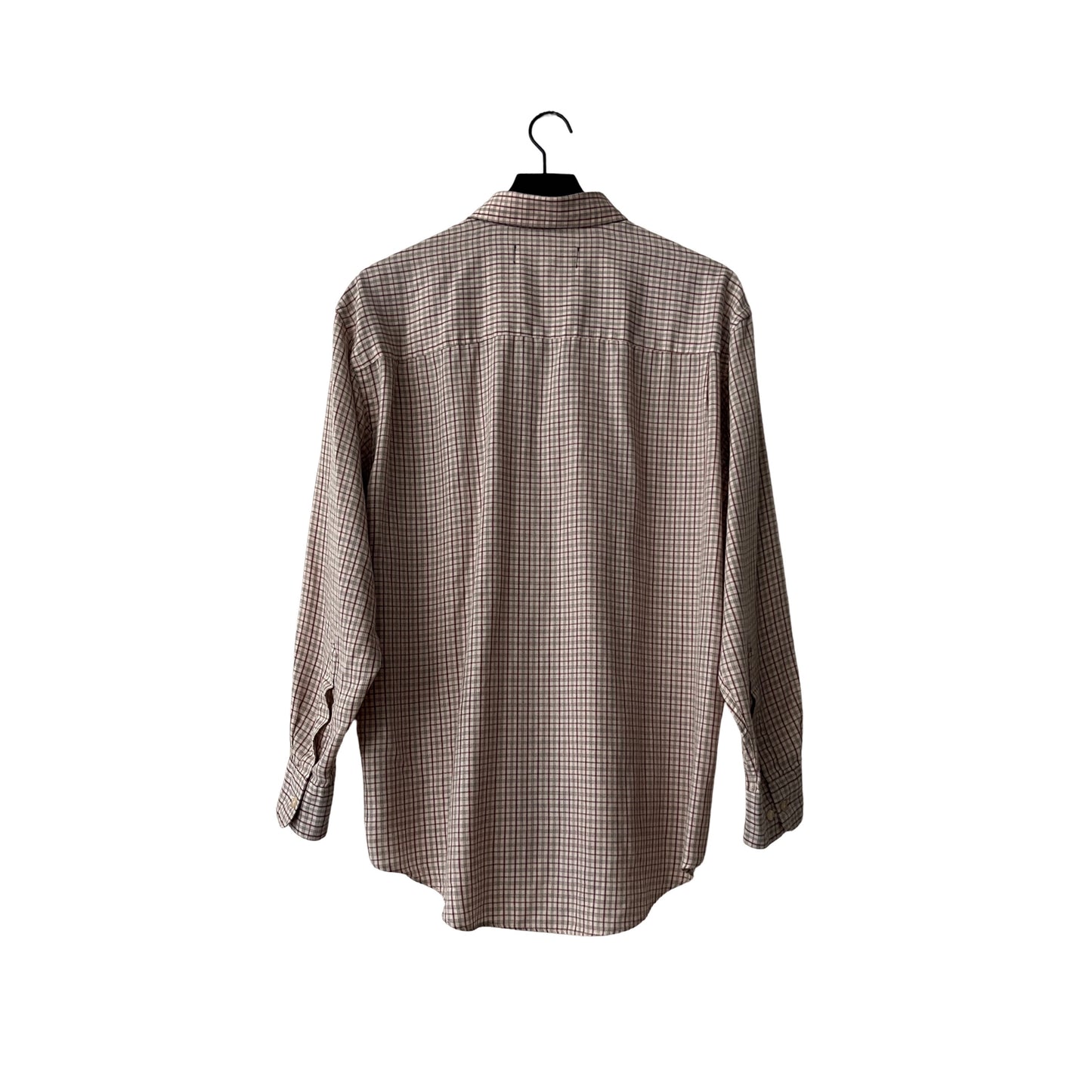 Plaid Dress Shirt in Tattersall / MEDIUM