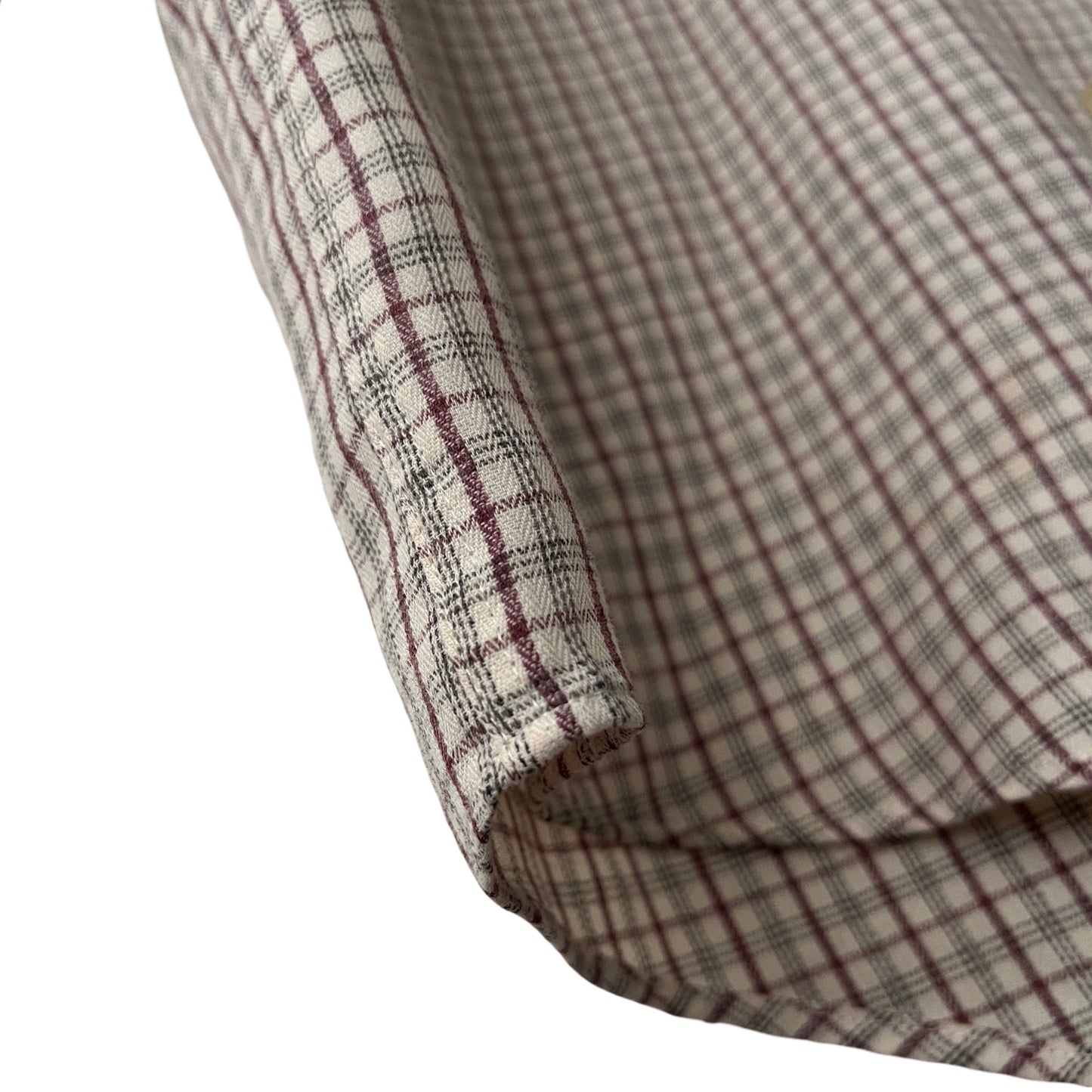Plaid Dress Shirt in Tattersall / MEDIUM