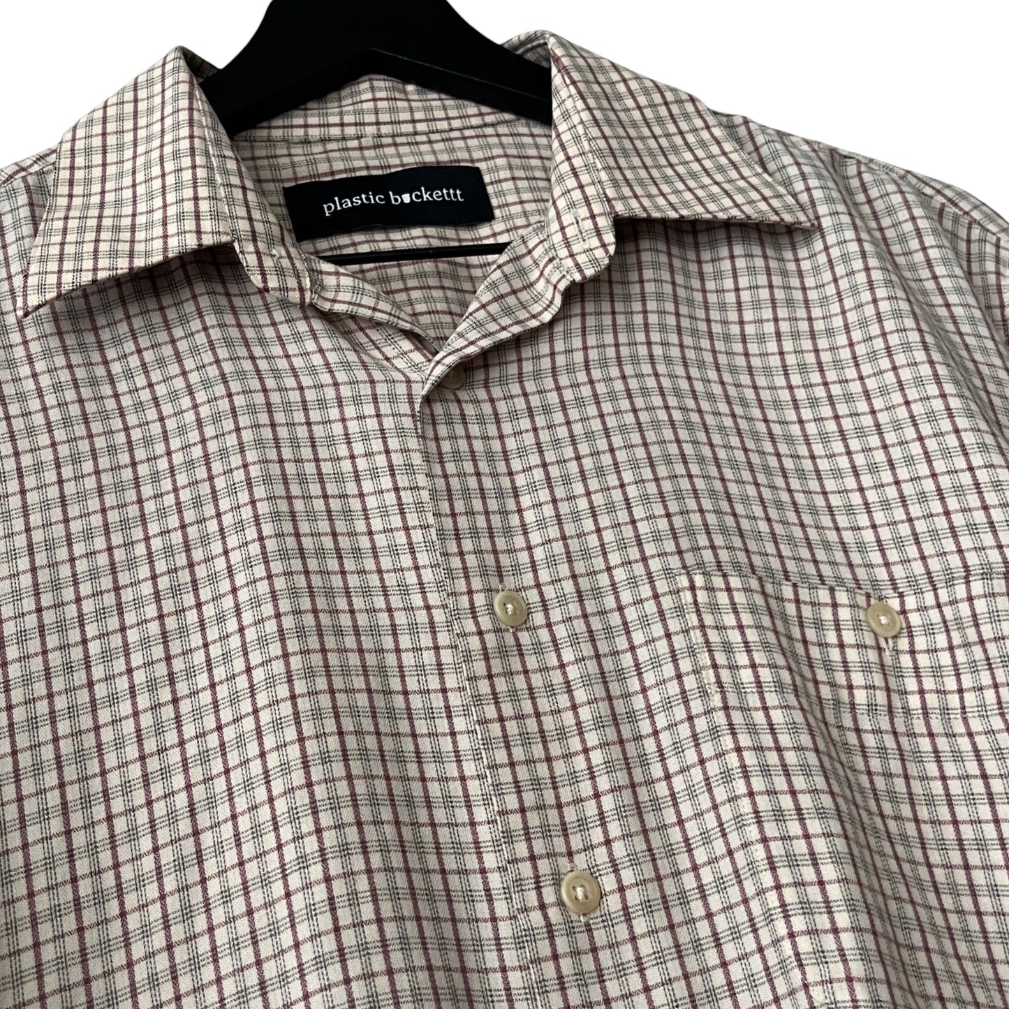 Plaid Dress Shirt in Tattersall / MEDIUM