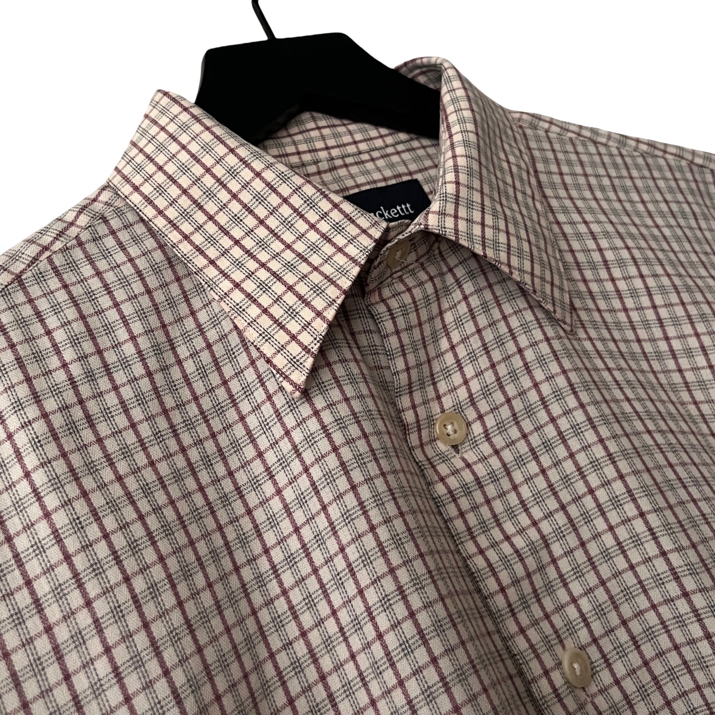 Plaid Dress Shirt in Tattersall / MEDIUM