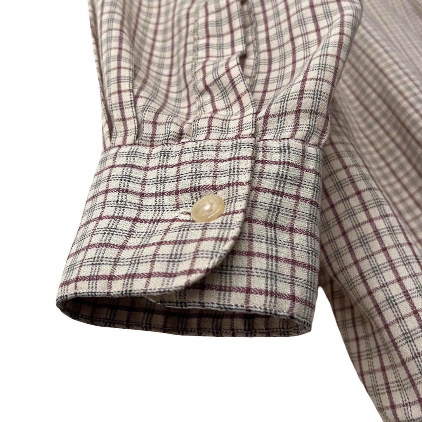 Plaid Dress Shirt in Tattersall / MEDIUM