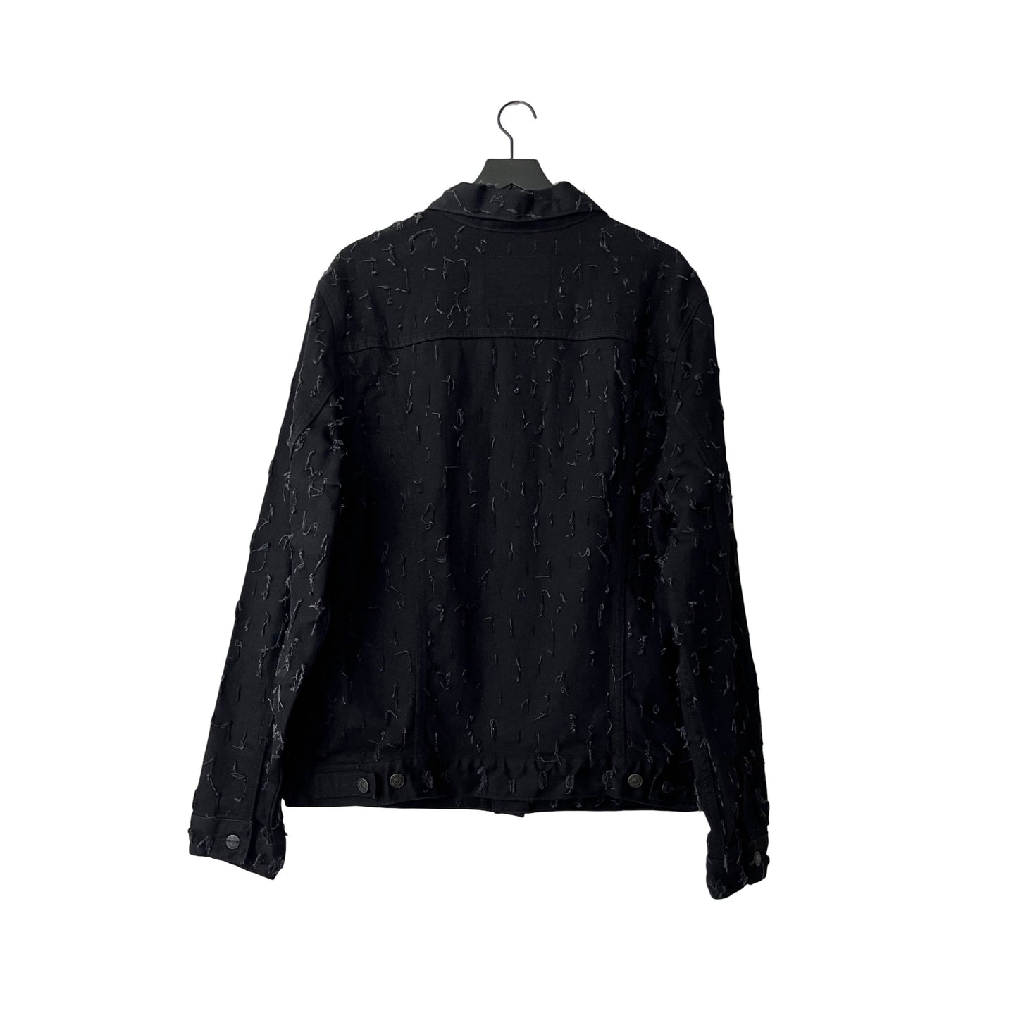 Levi's Denim Trucker Jacket (distressed) in Void / X-LARGE