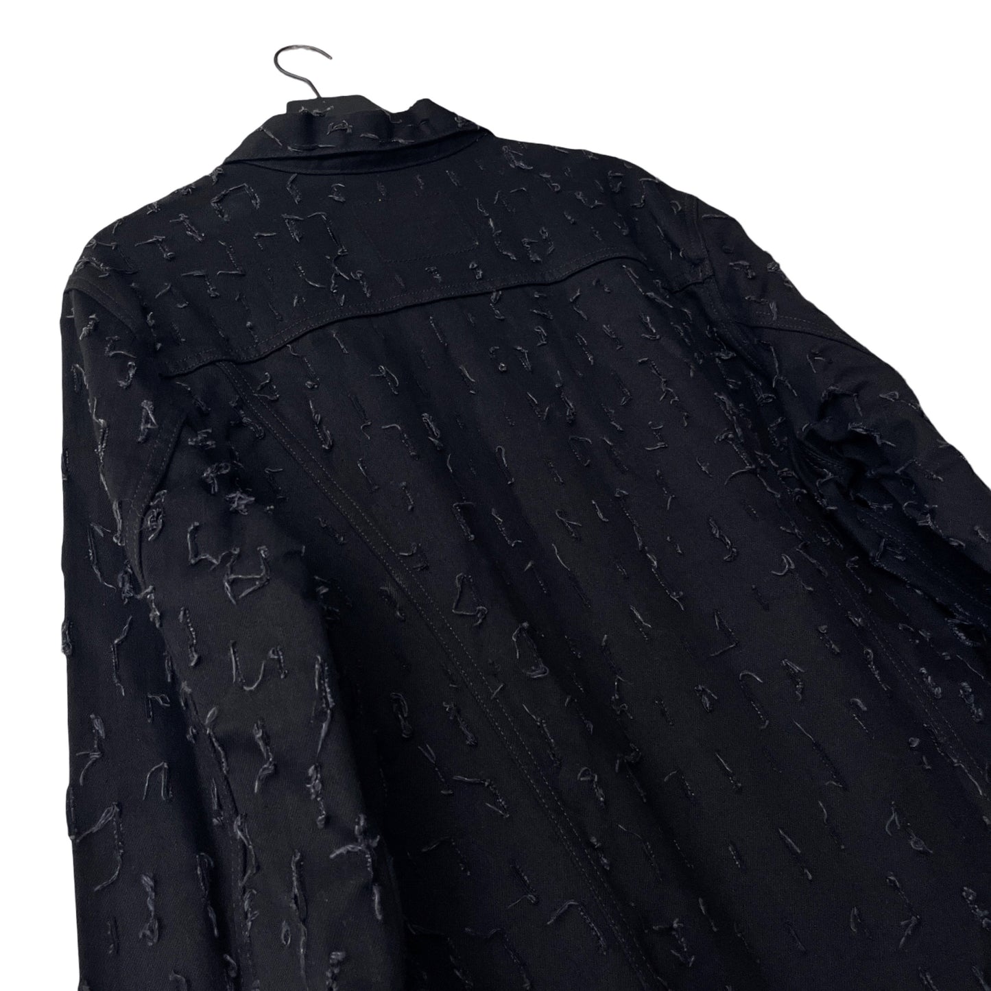 Levi's Denim Trucker Jacket (distressed) in Void / X-LARGE