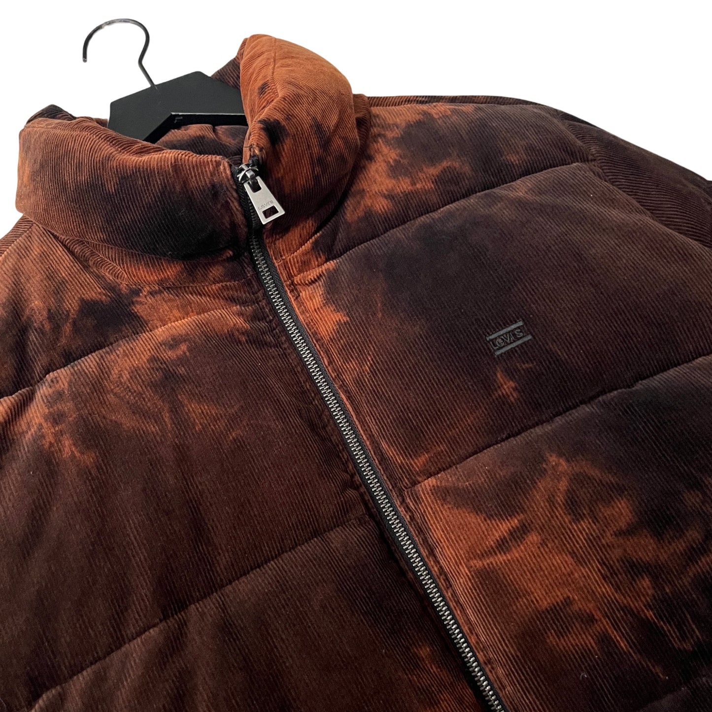 Levi's Corduroy Puffer Jacket in Oxidized / X-LARGE