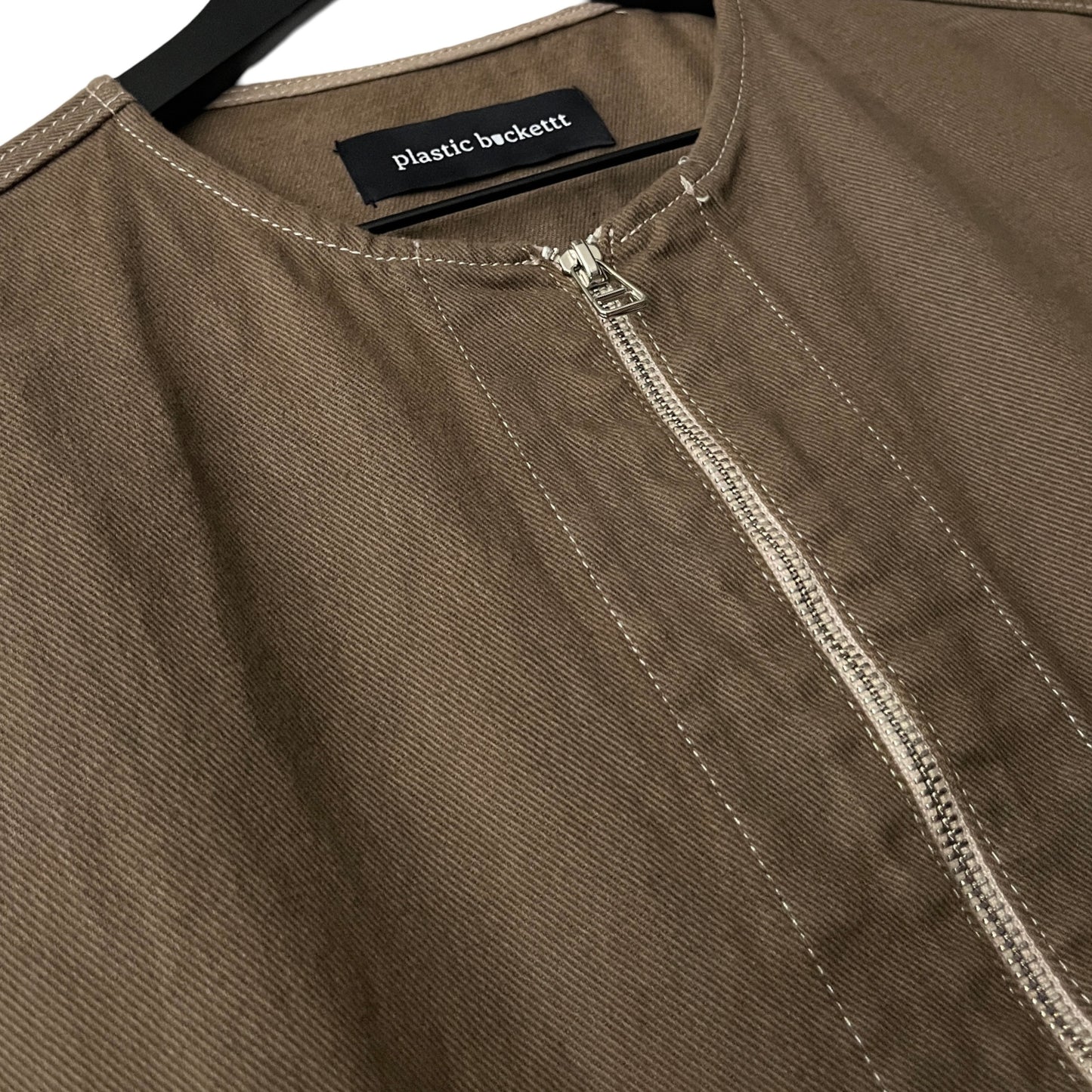 Canvas Utility Chore Vest in Moss / LARGE