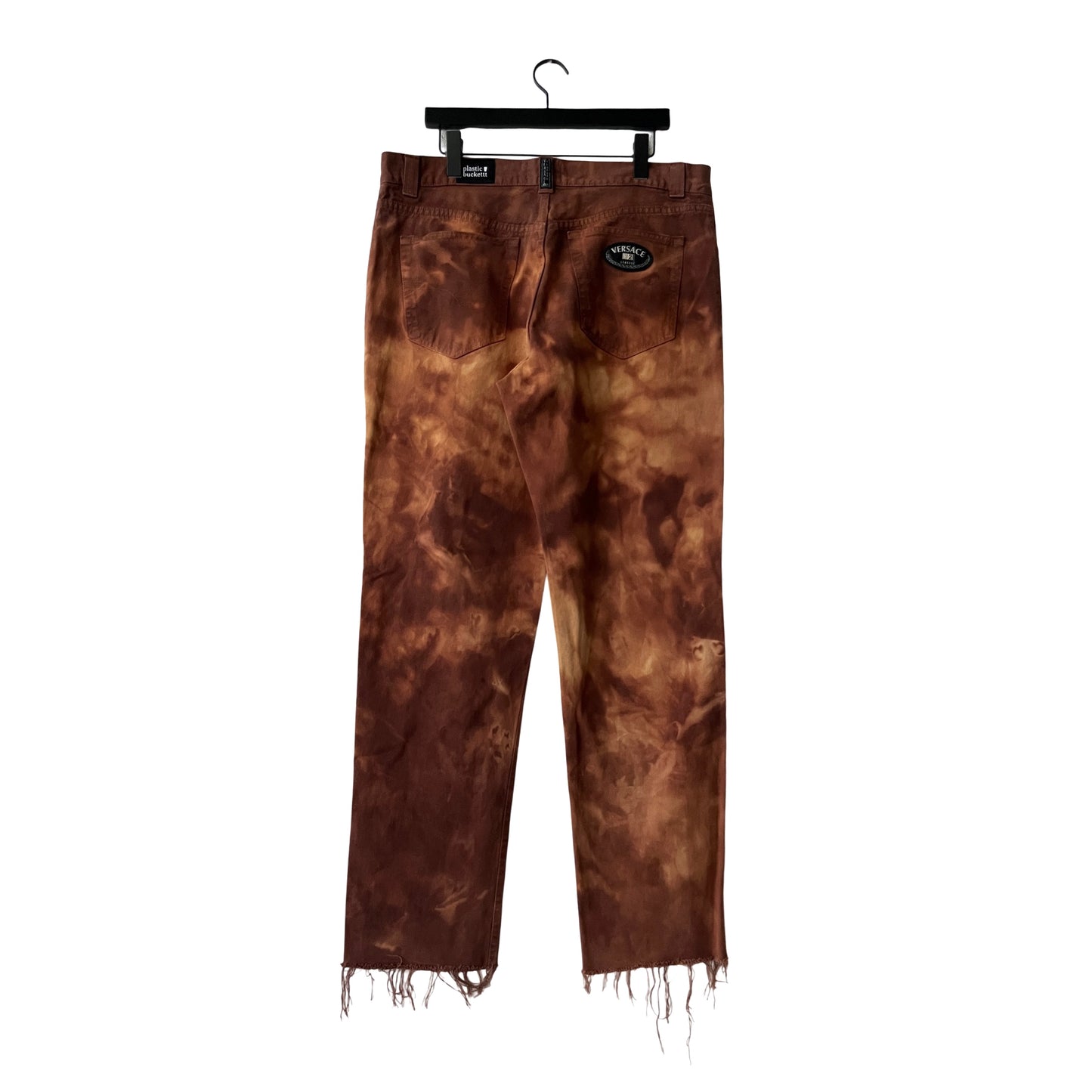 Versace Relaxed Denim Jeans in Forge / 38" x 32"