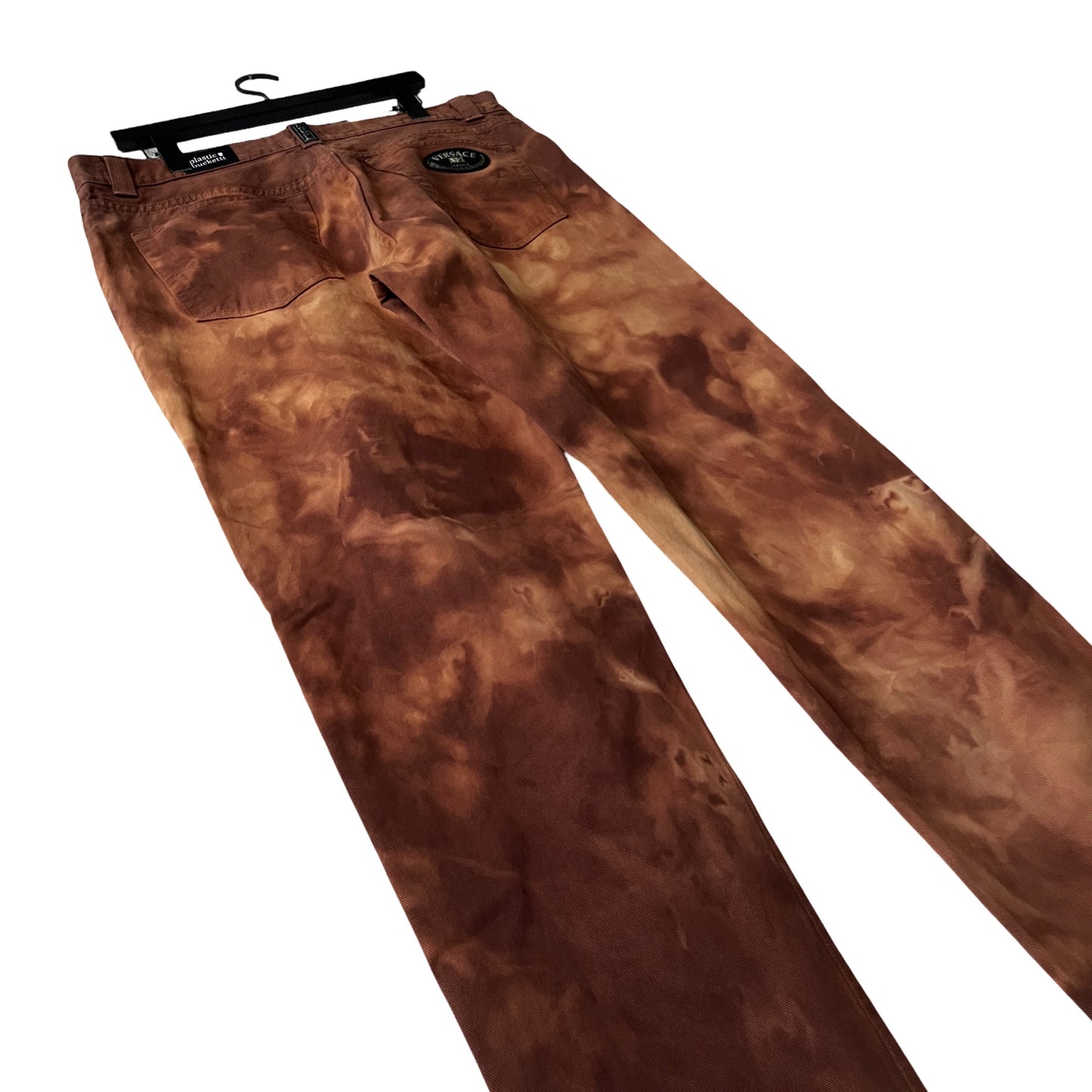 Versace Relaxed Denim Jeans in Forge / 38" x 32"