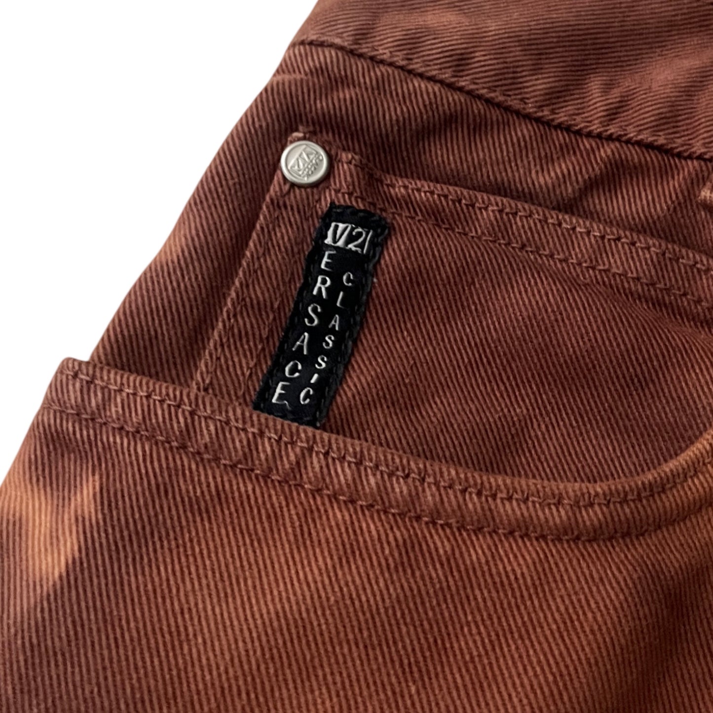 Versace Relaxed Denim Jeans in Forge / 38" x 32"