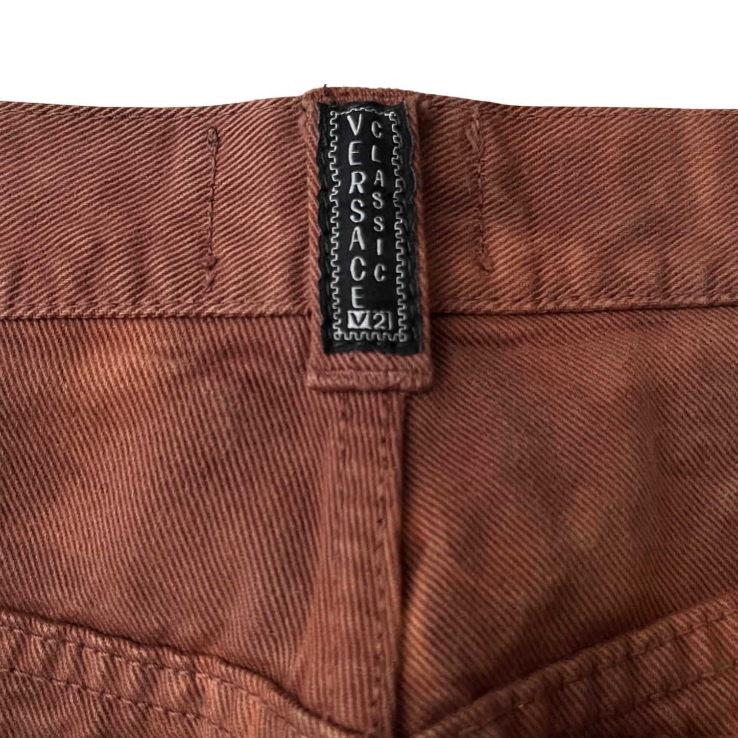 Versace Relaxed Denim Jeans in Forge / 38" x 32"