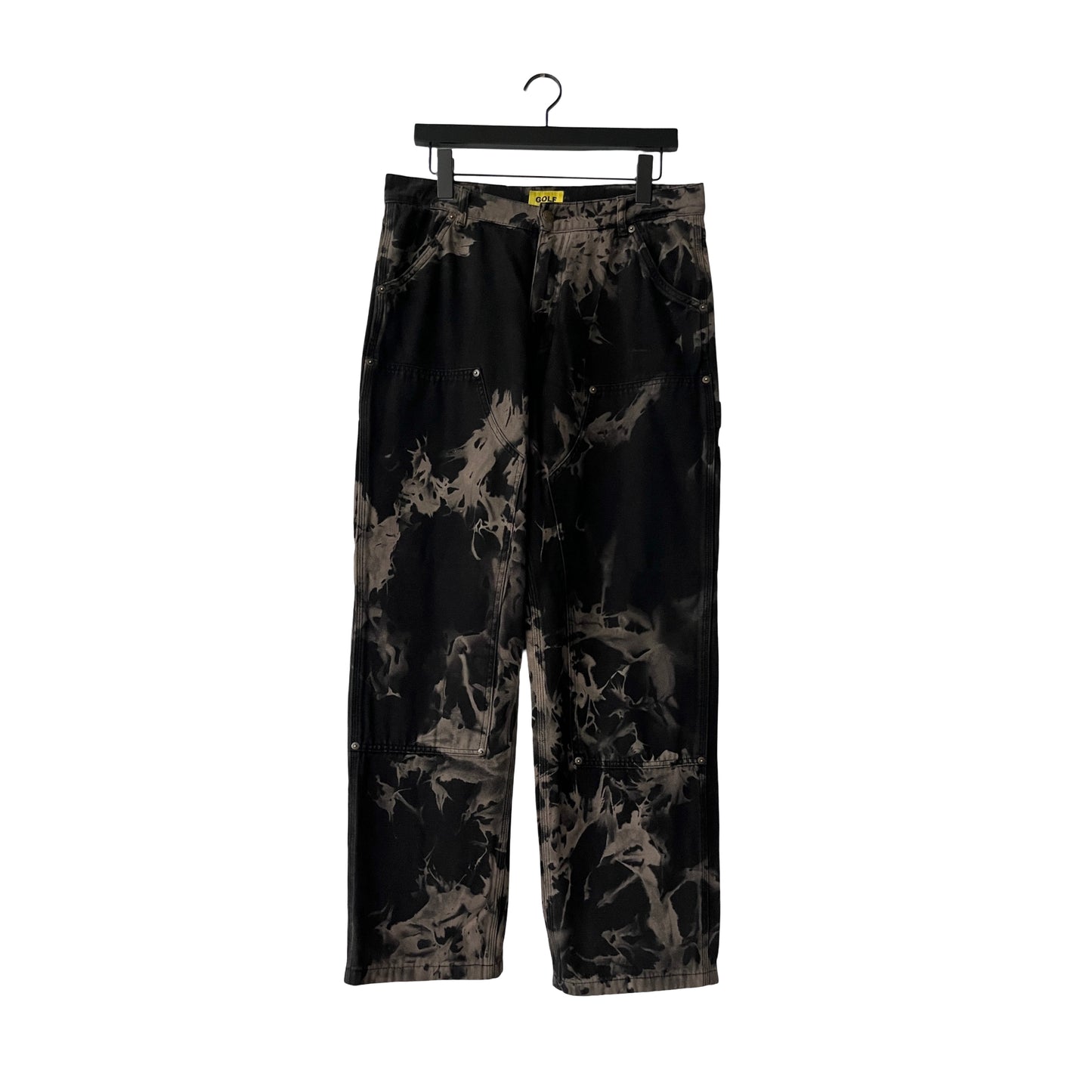 GOLF WANG Relaxed Fit Double Knee Carpenter Pants in Mason / 32" x 30"