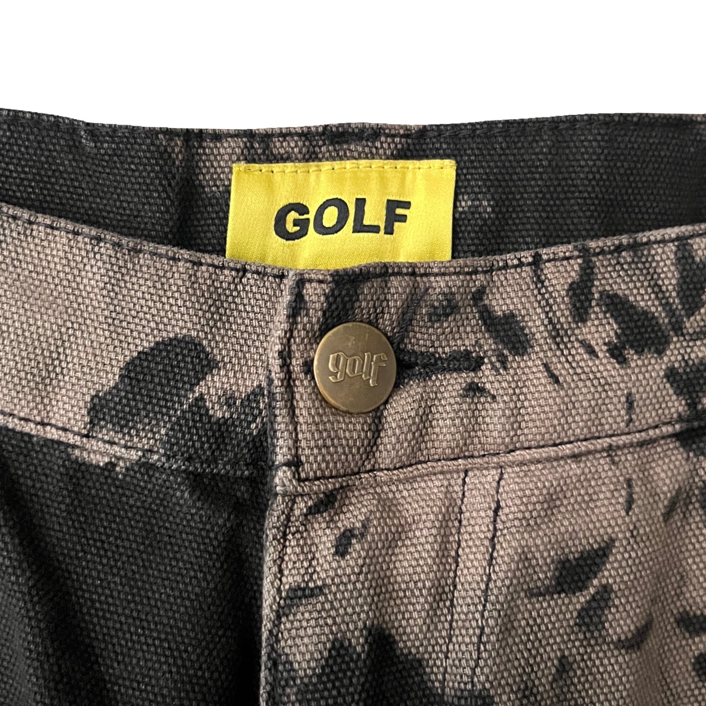 GOLF WANG Relaxed Fit Double Knee Carpenter Pants in Mason / 32" x 30"