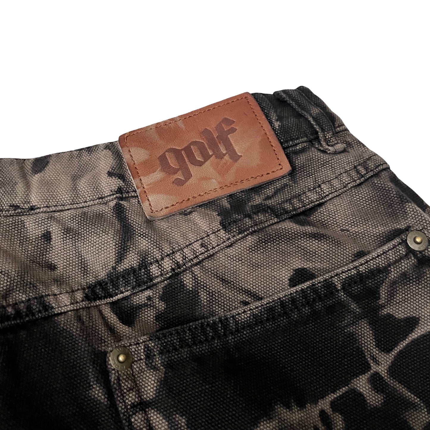 GOLF WANG Relaxed Fit Double Knee Carpenter Pants in Mason / 32" x 30"