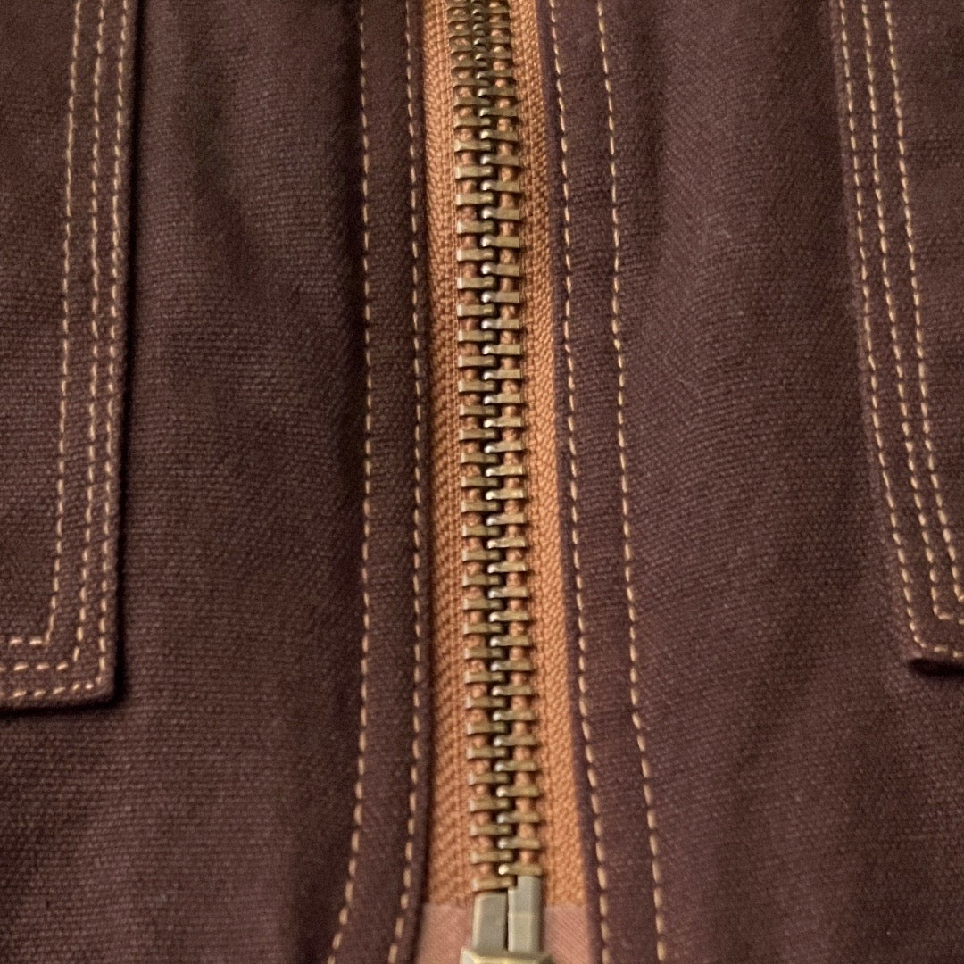 Insulated Canvas Vest in Barn / MEDIUM