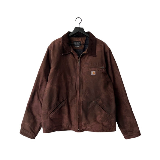 Carhartt Lined Canvas Detroit Work Jacket in Roots / X-LARGE