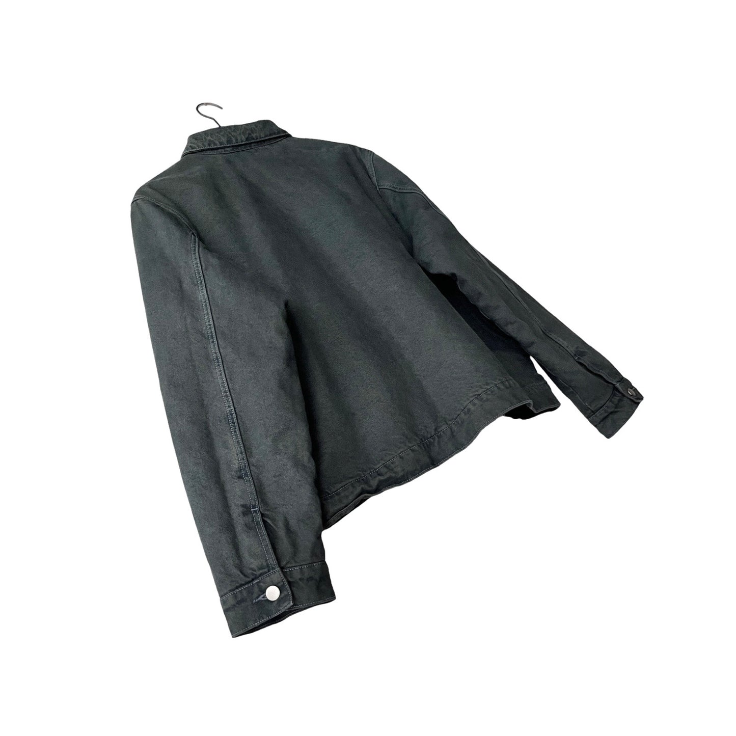 Denim Quilted Workwear Jacket in Cascades / X-LARGE