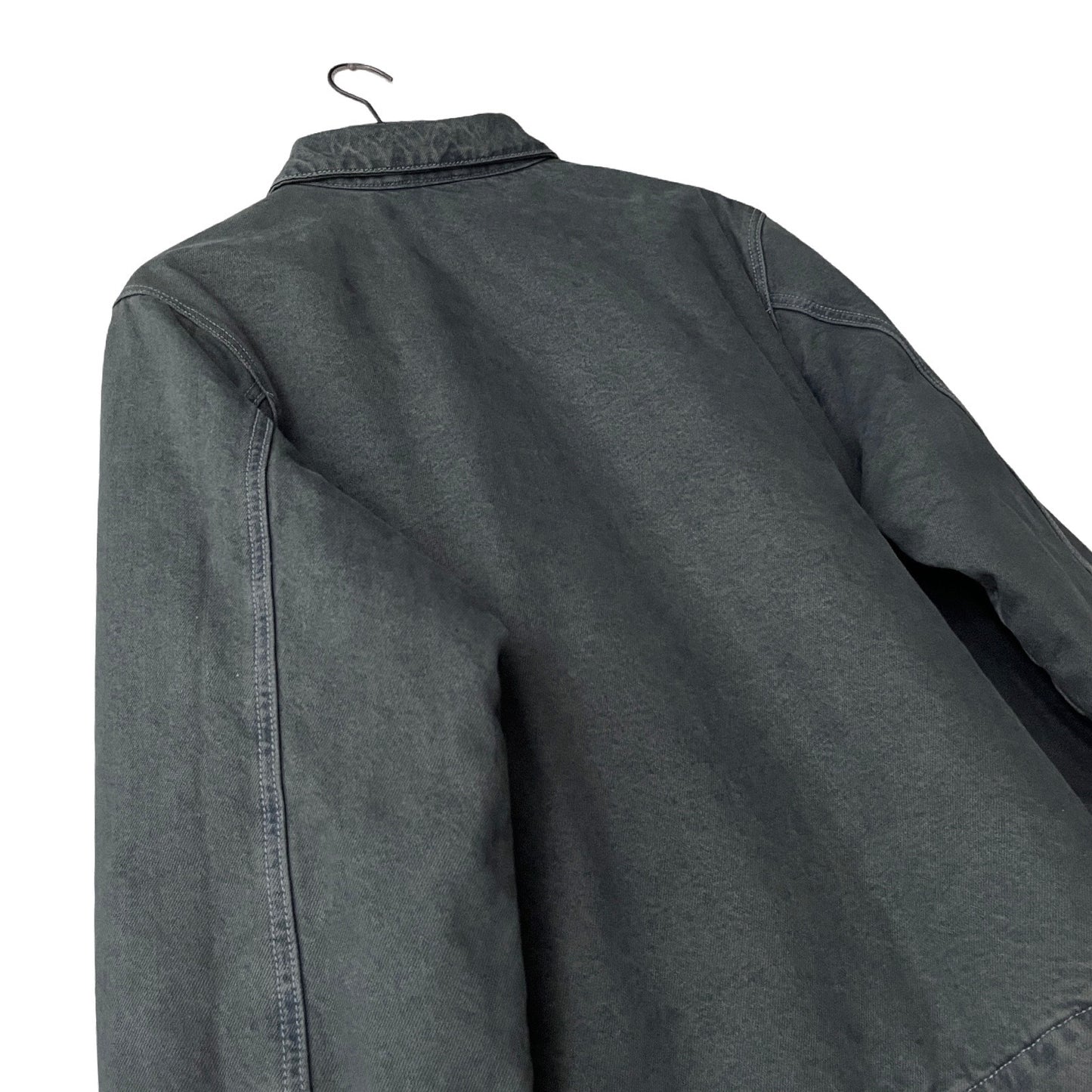 Denim Quilted Workwear Jacket in Cascades / X-LARGE