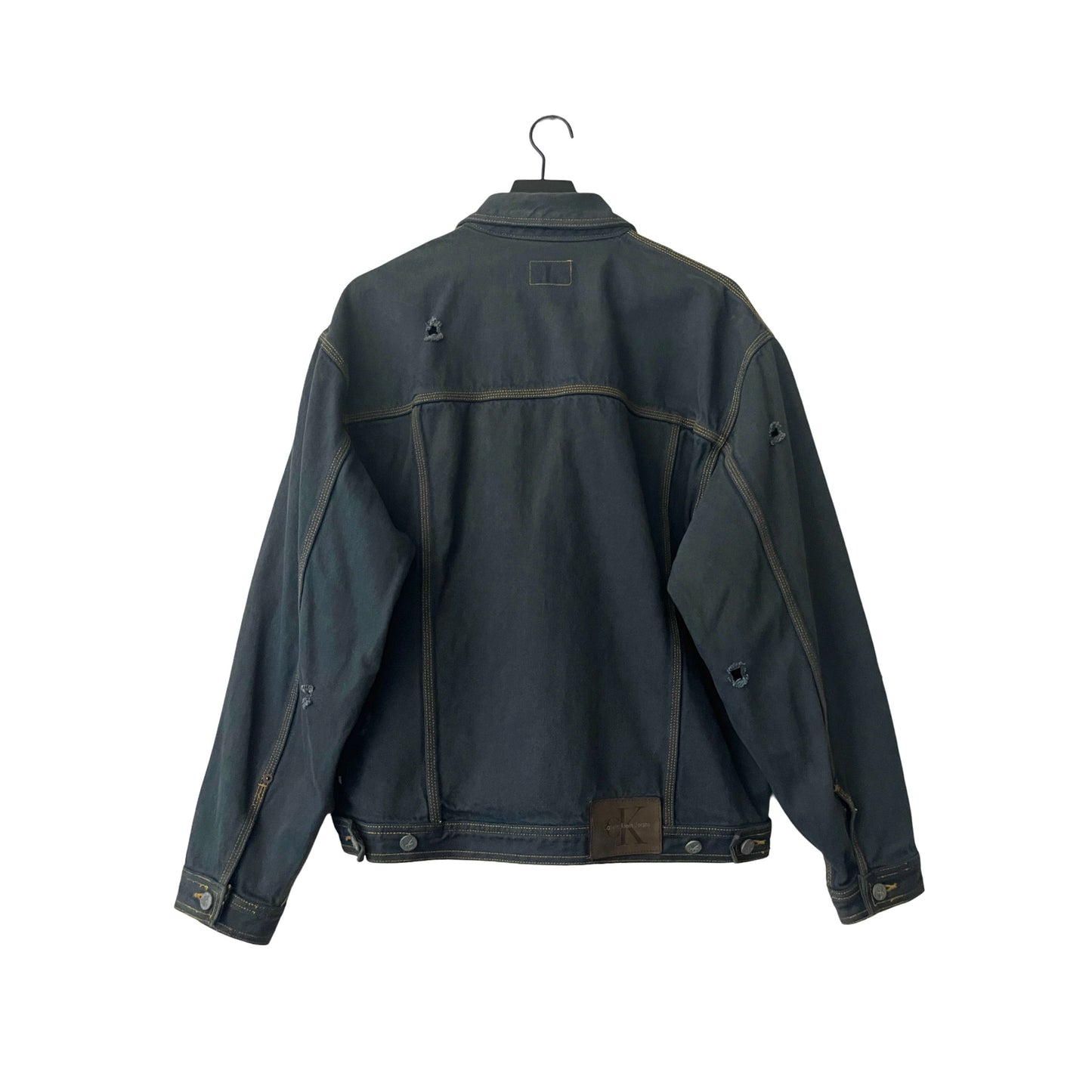 Calvin Klein Vintage Denim Jacket in Eucalyptus / MEDIUM