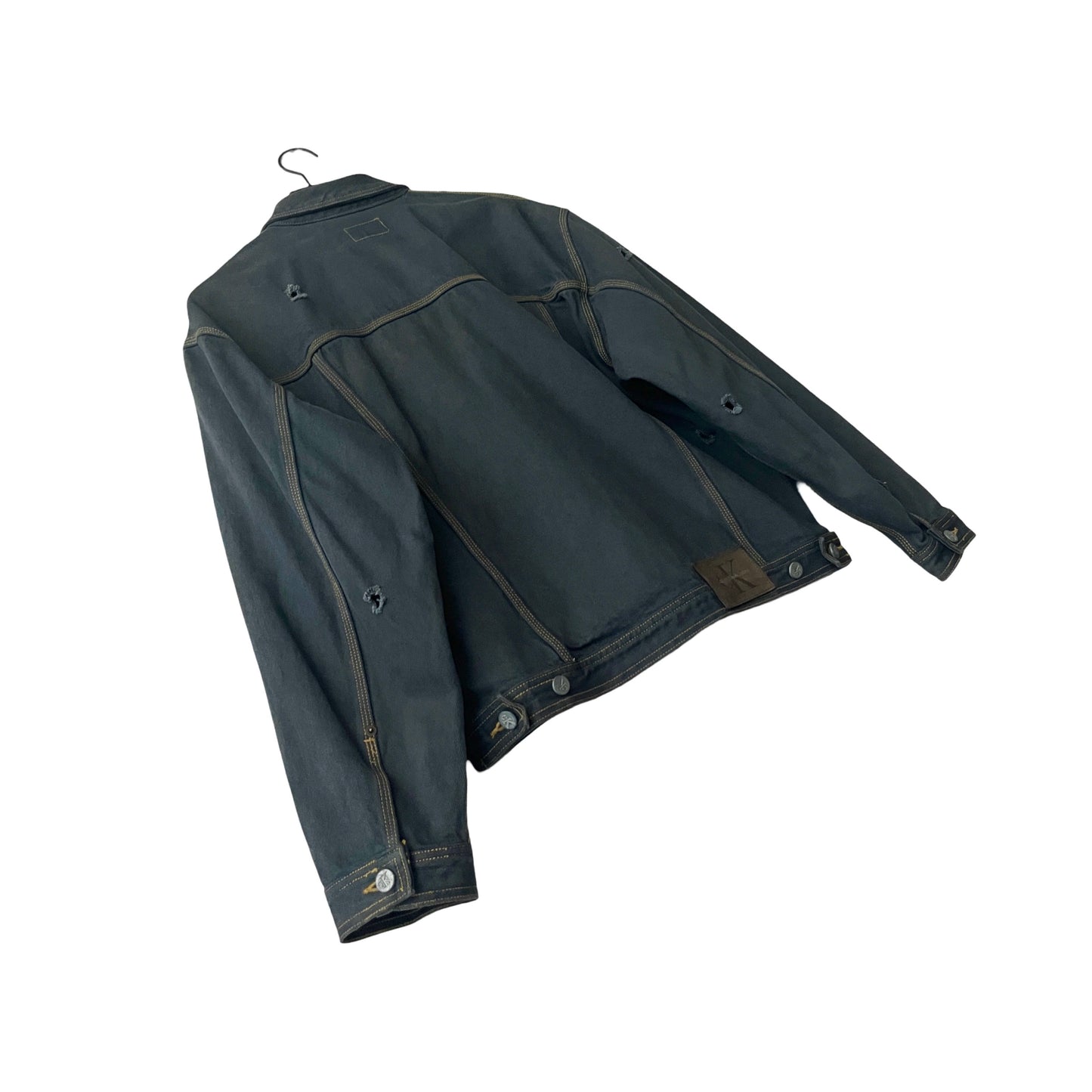 Calvin Klein Vintage Denim Jacket in Eucalyptus / MEDIUM