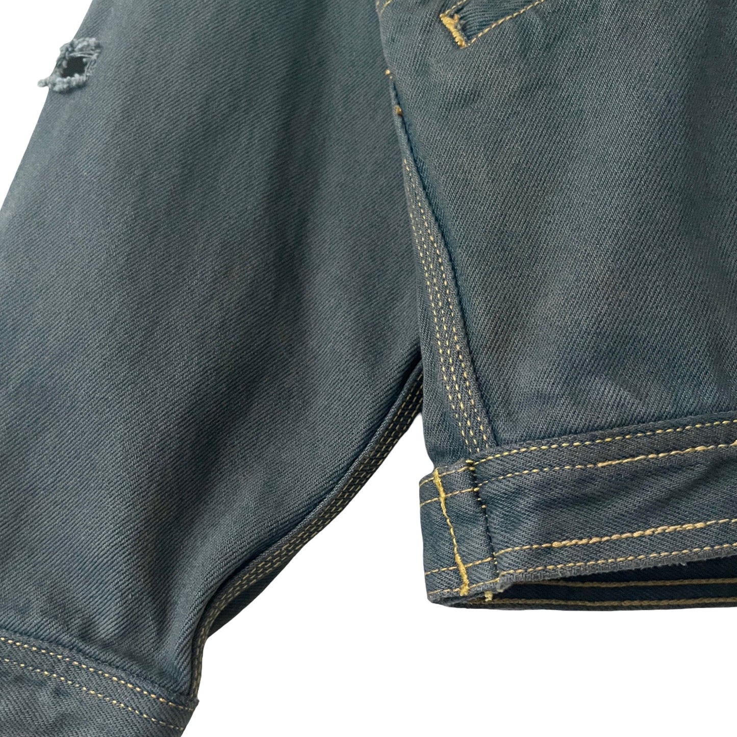 Calvin Klein Vintage Denim Jacket in Eucalyptus / MEDIUM