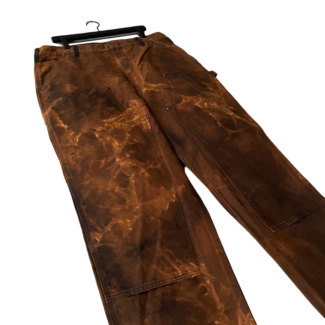 Carhartt Double Knee Workwear Pants in Rusted / 38" x 32"