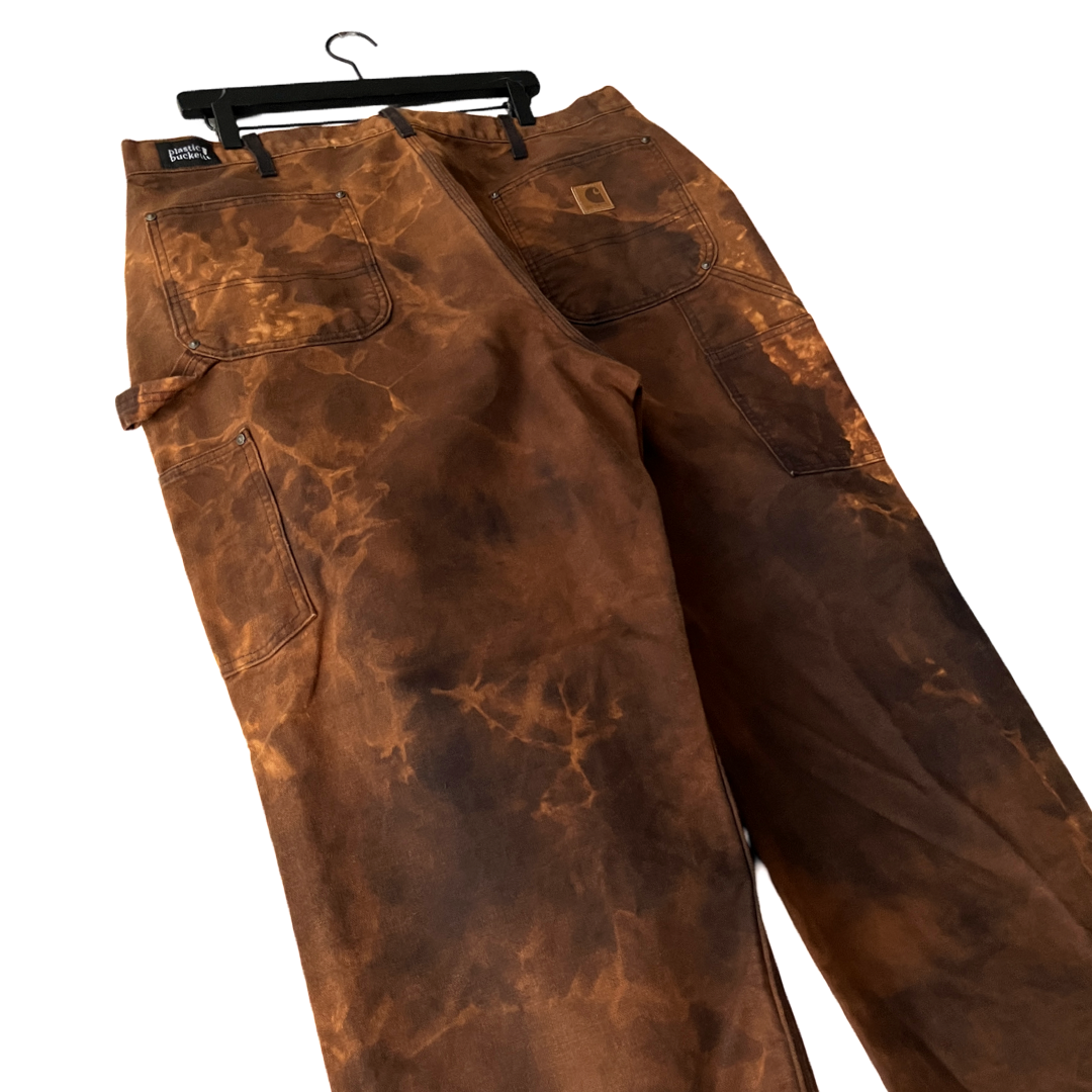 Carhartt Double Knee Workwear Pants in Rusted / 38" x 32"