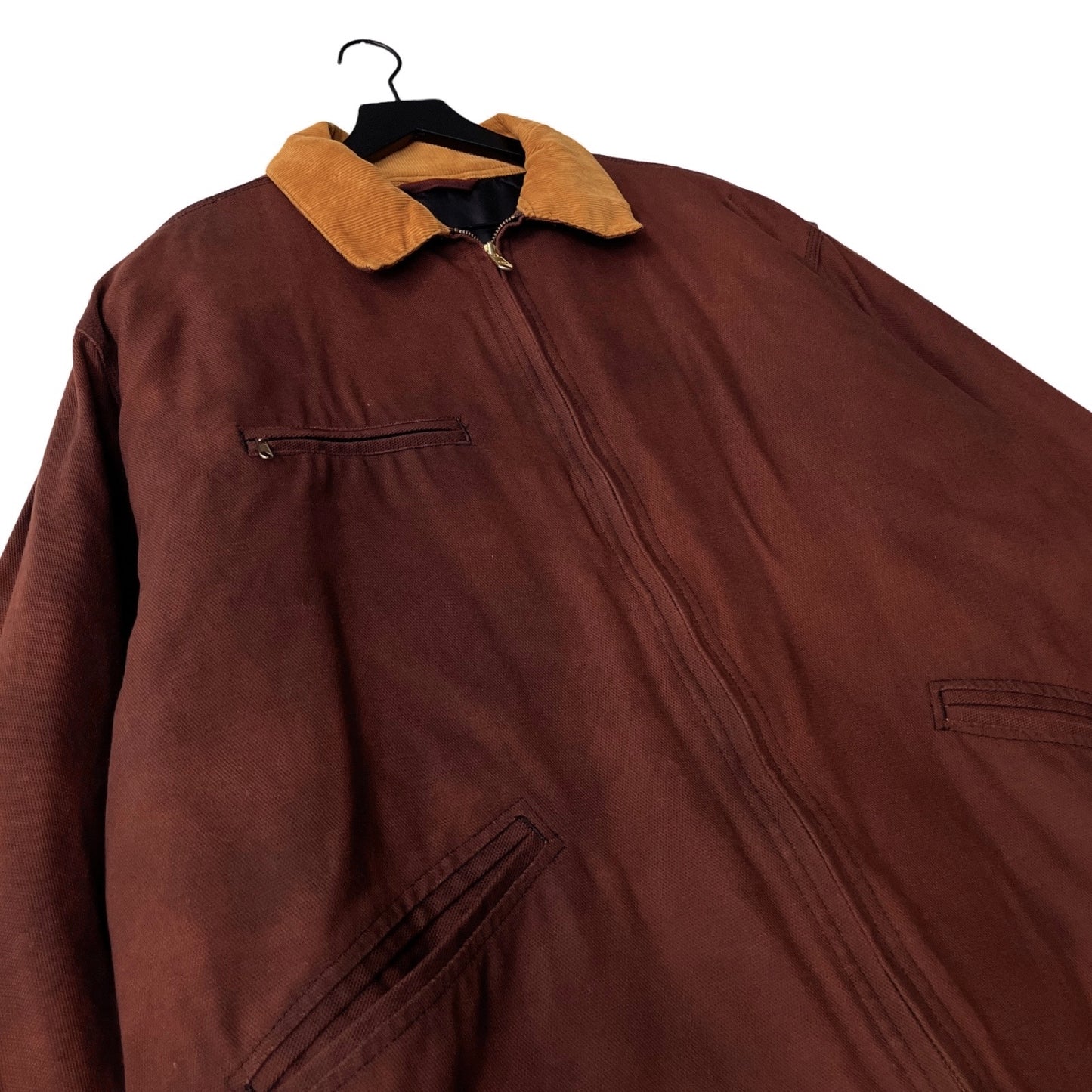 Insulated Canvas Work Jacket in Syrah / X-LARGE