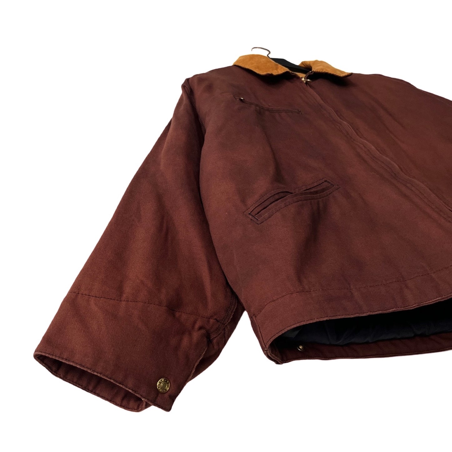 Insulated Canvas Work Jacket in Syrah / X-LARGE