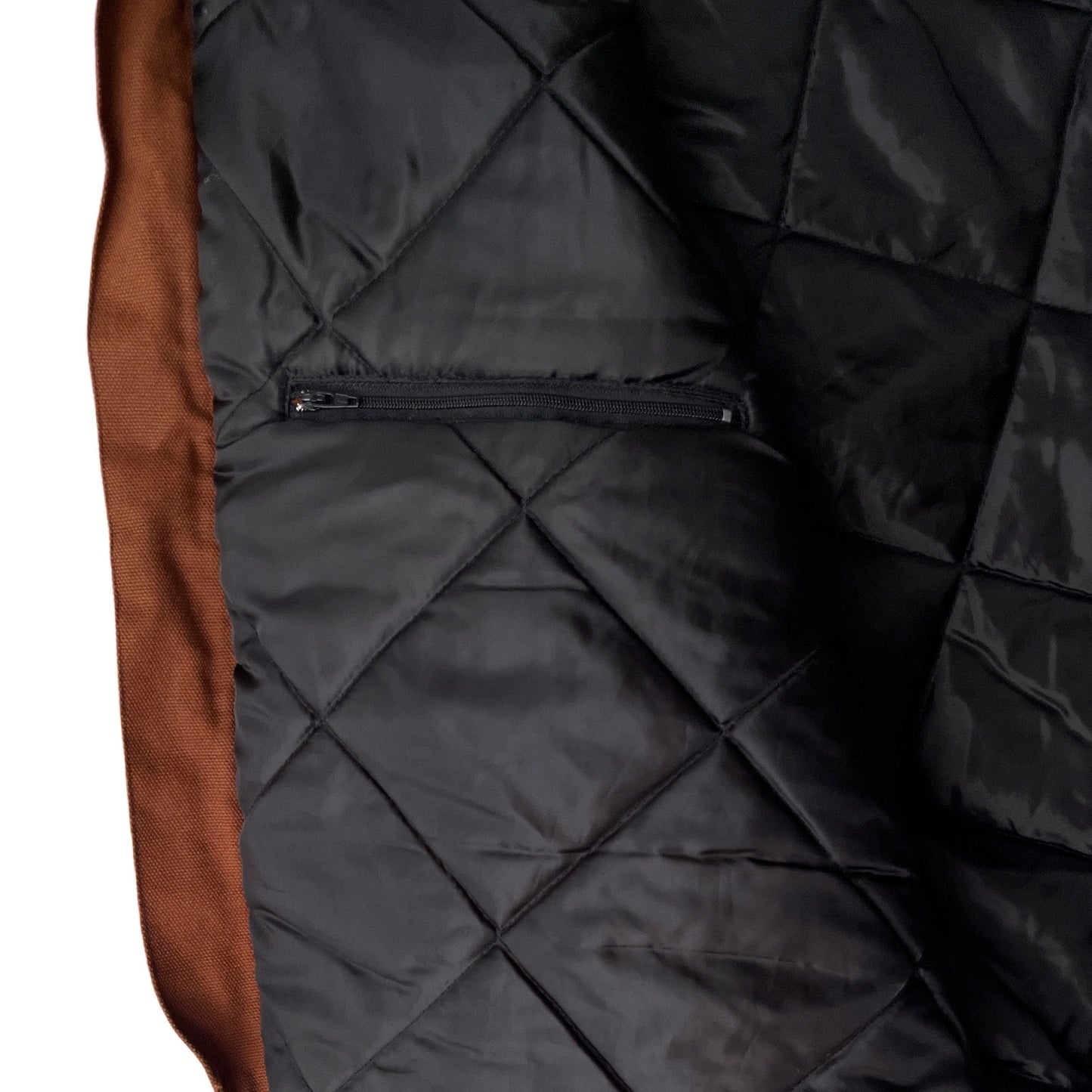 Insulated Canvas Workwear Vest in Acorn / XXL (or roomy XL)