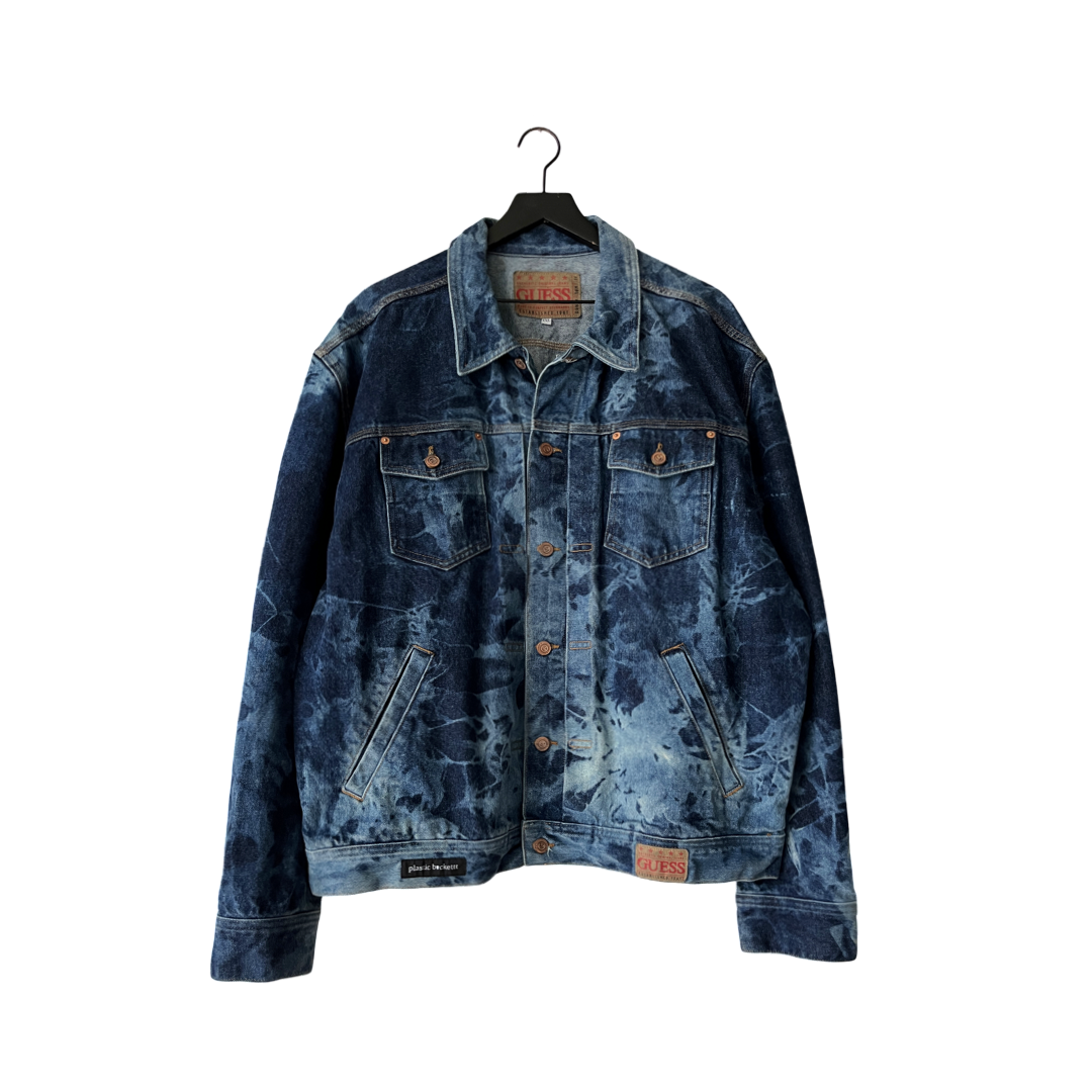 Guess Vintage Denim Jacket in Tidepool / XX-LARGE