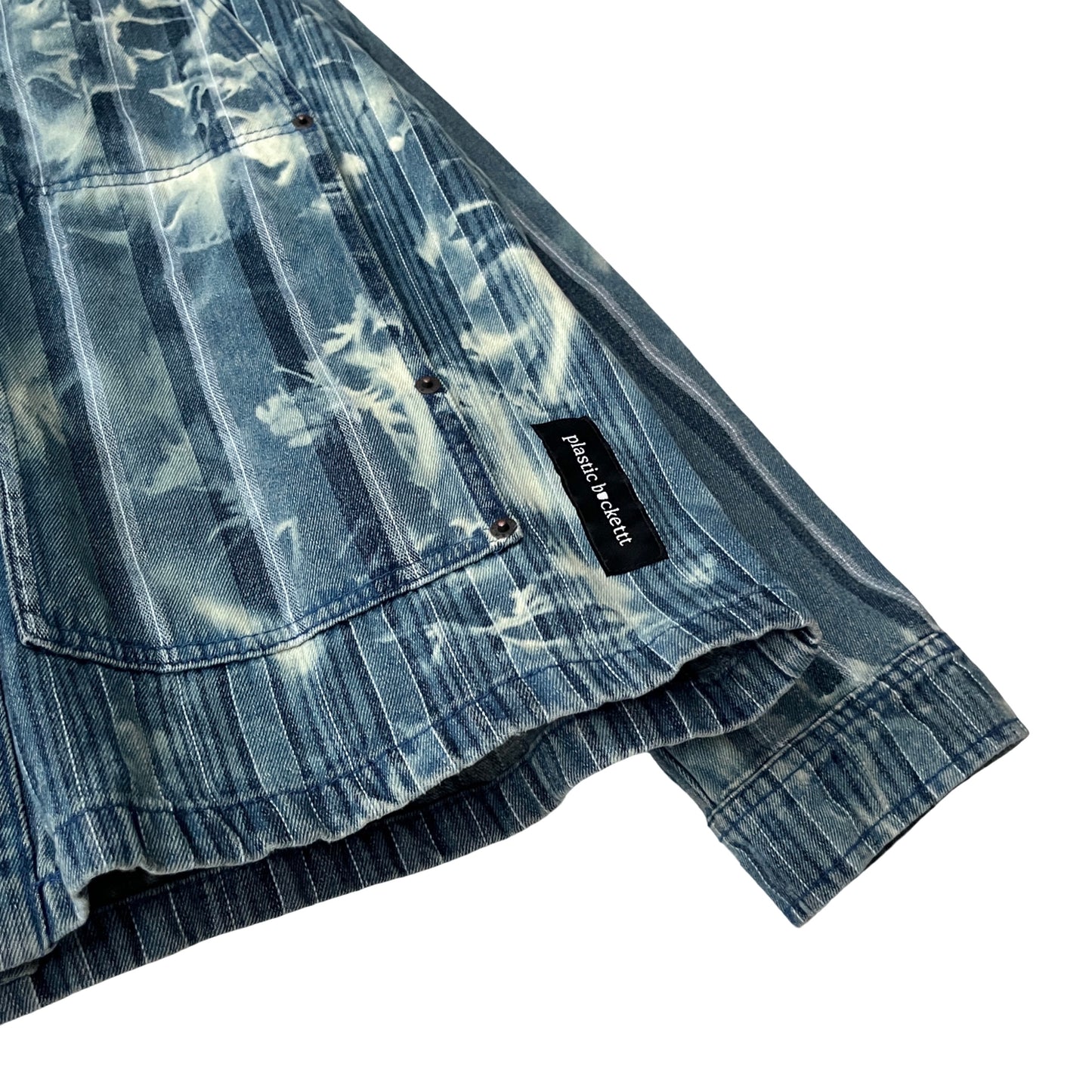 Honor The Gift Twill Utility Shirt Jacket in Blue Collar / LARGE